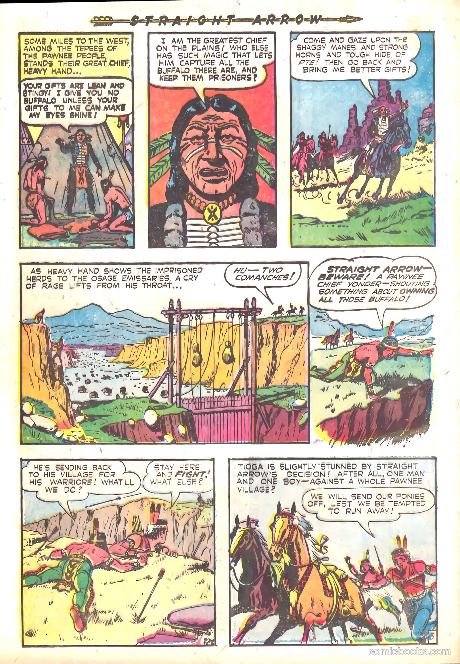 Straight Arrow #24 (1952) — page 30 of 36