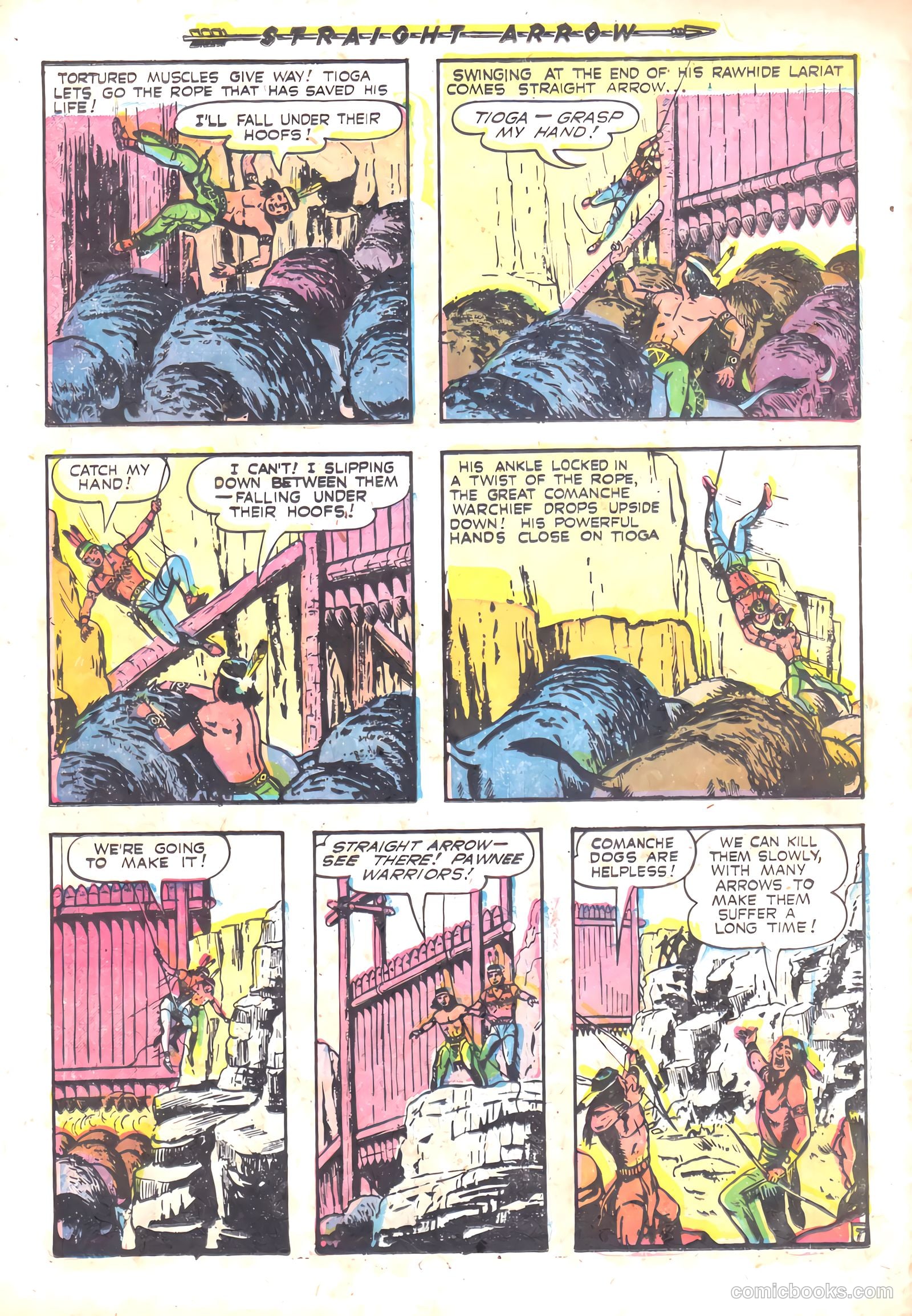Straight Arrow #24 (1952) — page 32 of 36