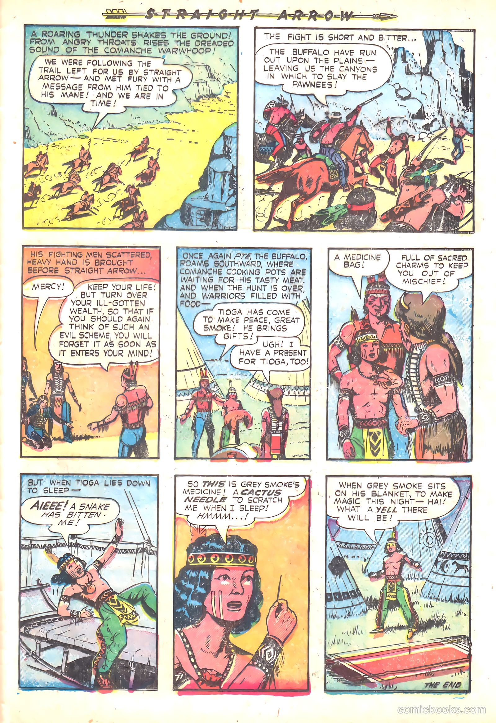 Straight Arrow #24 (1952) — page 33 of 36