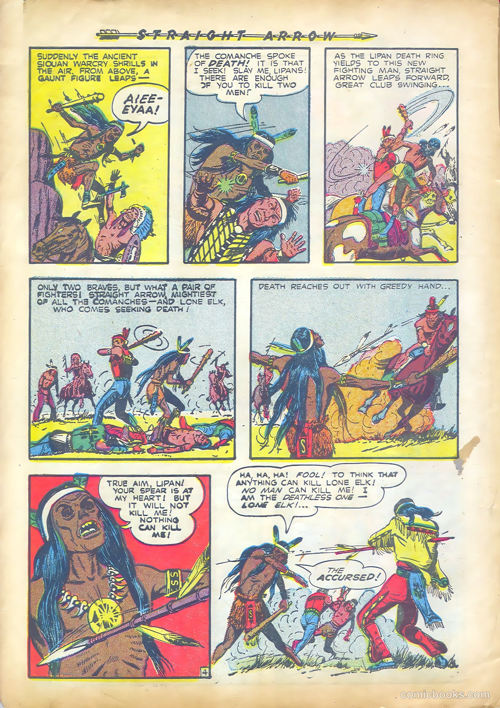 Straight Arrow #25 (1952) — page 6 of 36