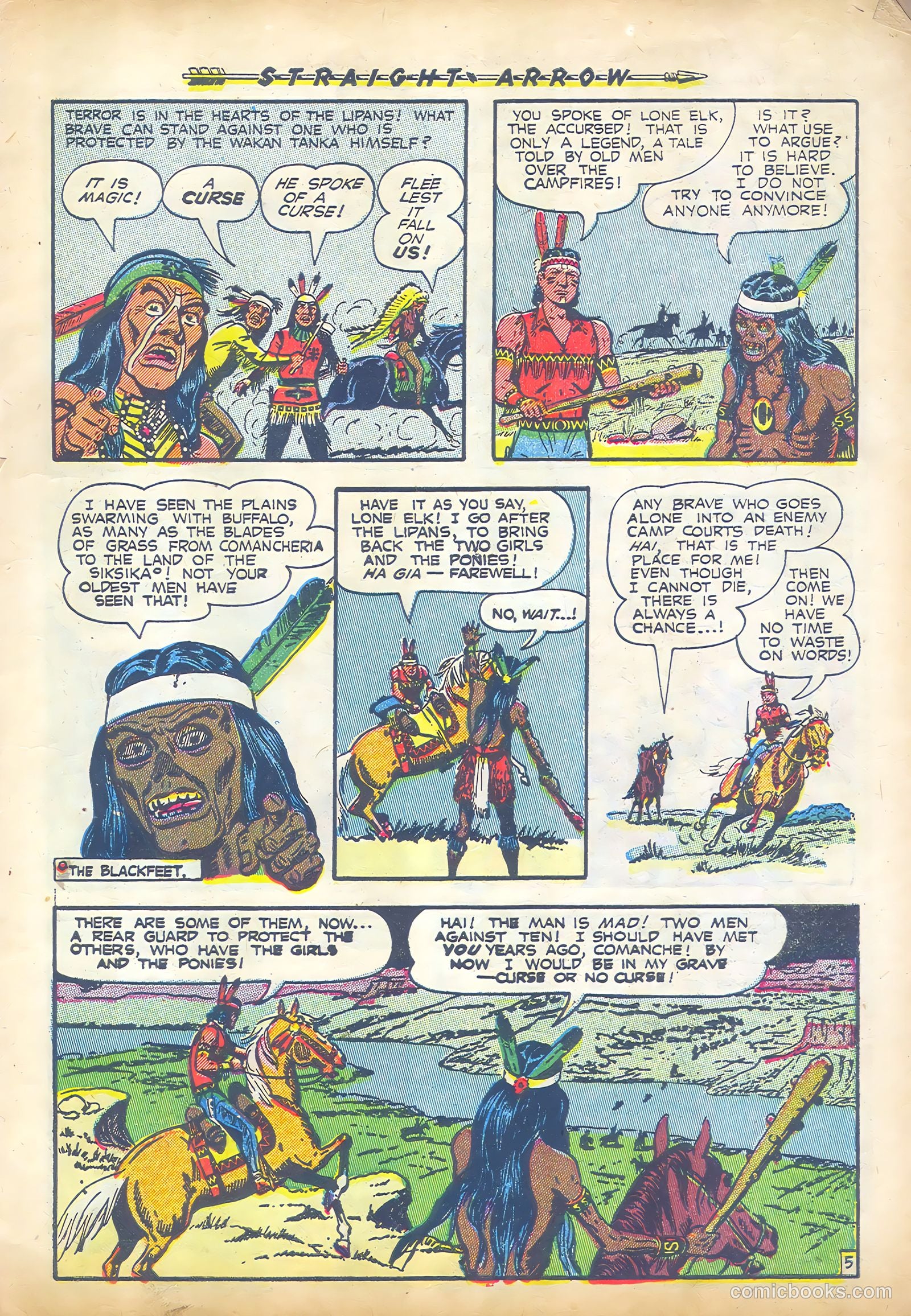 Straight Arrow #25 (1952) — page 7 of 36
