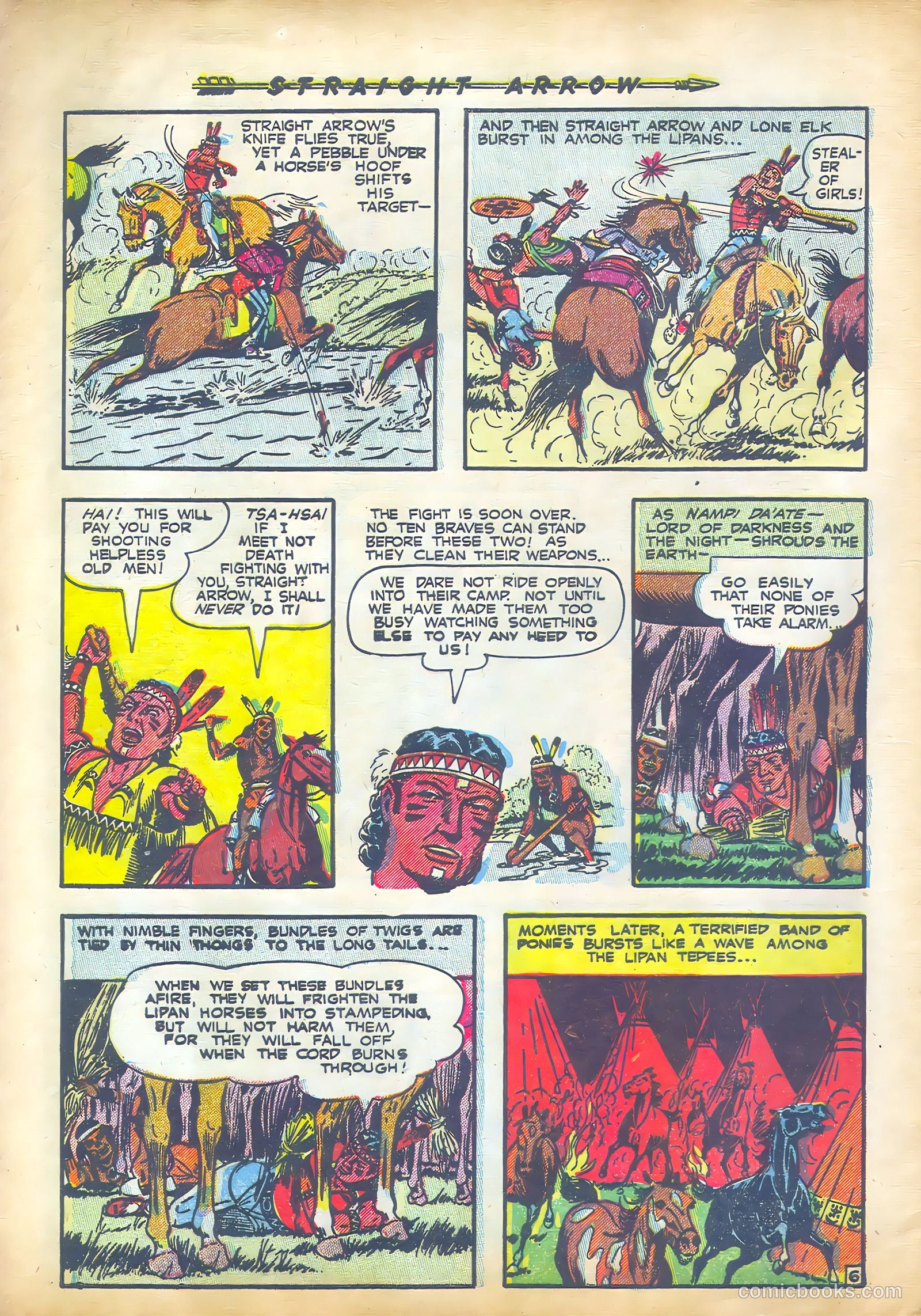 Straight Arrow #25 (1952) — page 8 of 36