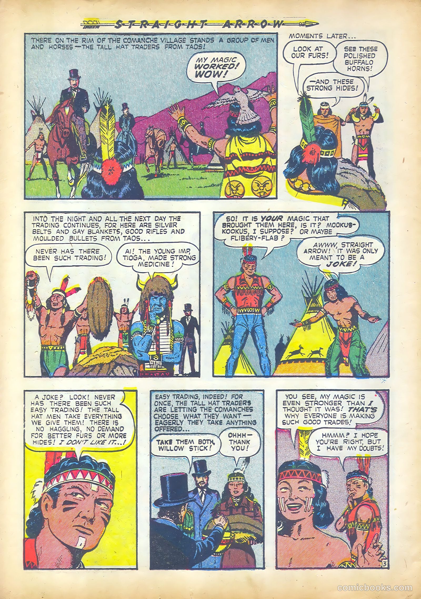 Straight Arrow #25 (1952) — page 14 of 36