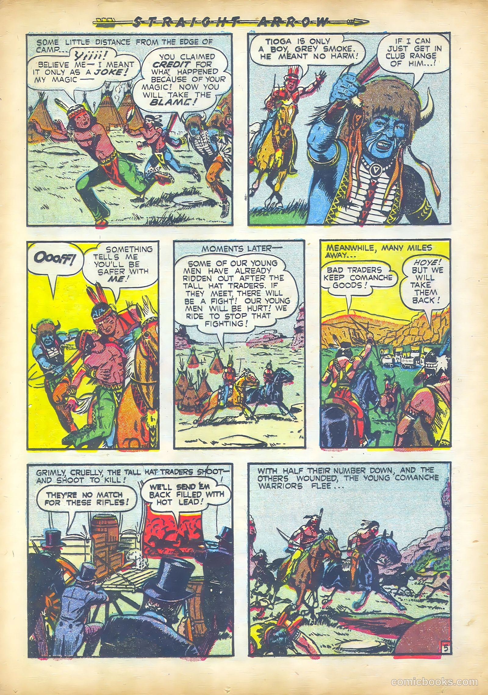 Straight Arrow #25 (1952) — page 16 of 36
