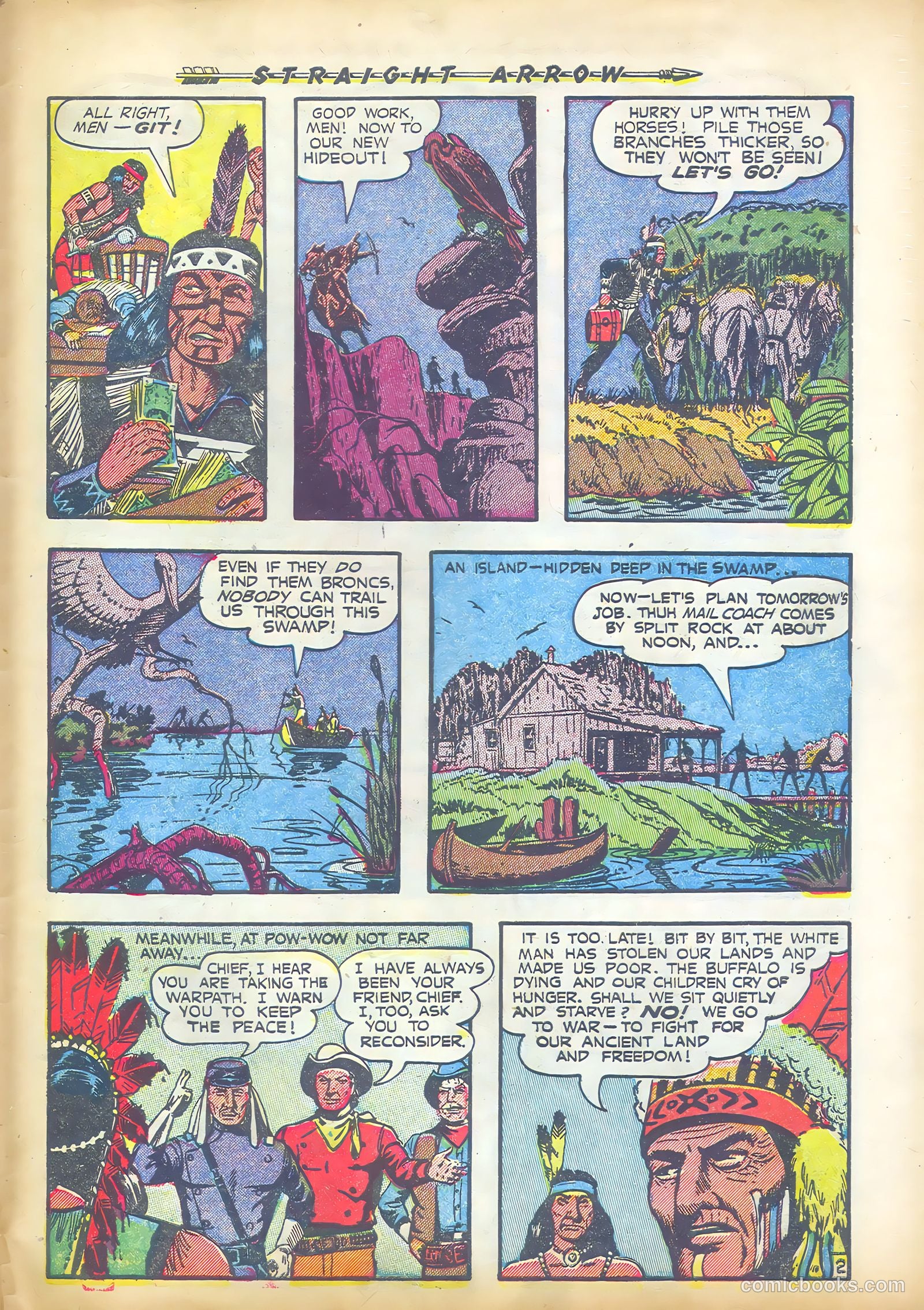 Straight Arrow #25 (1952) — page 27 of 36
