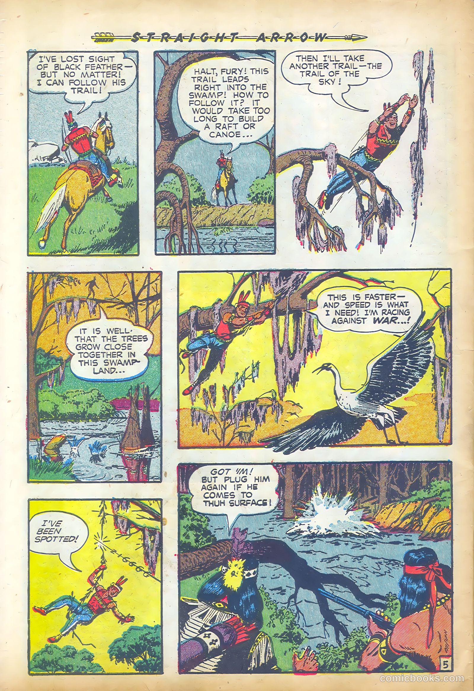 Straight Arrow #25 (1952) — page 30 of 36