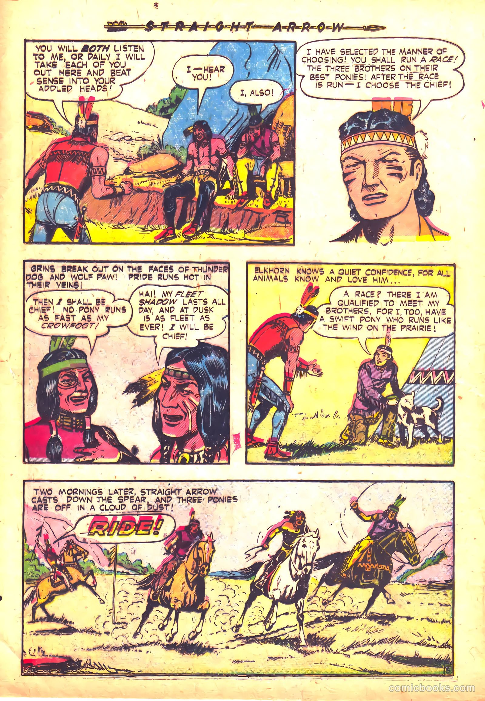 Straight Arrow #26 (1952) — page 8 of 36
