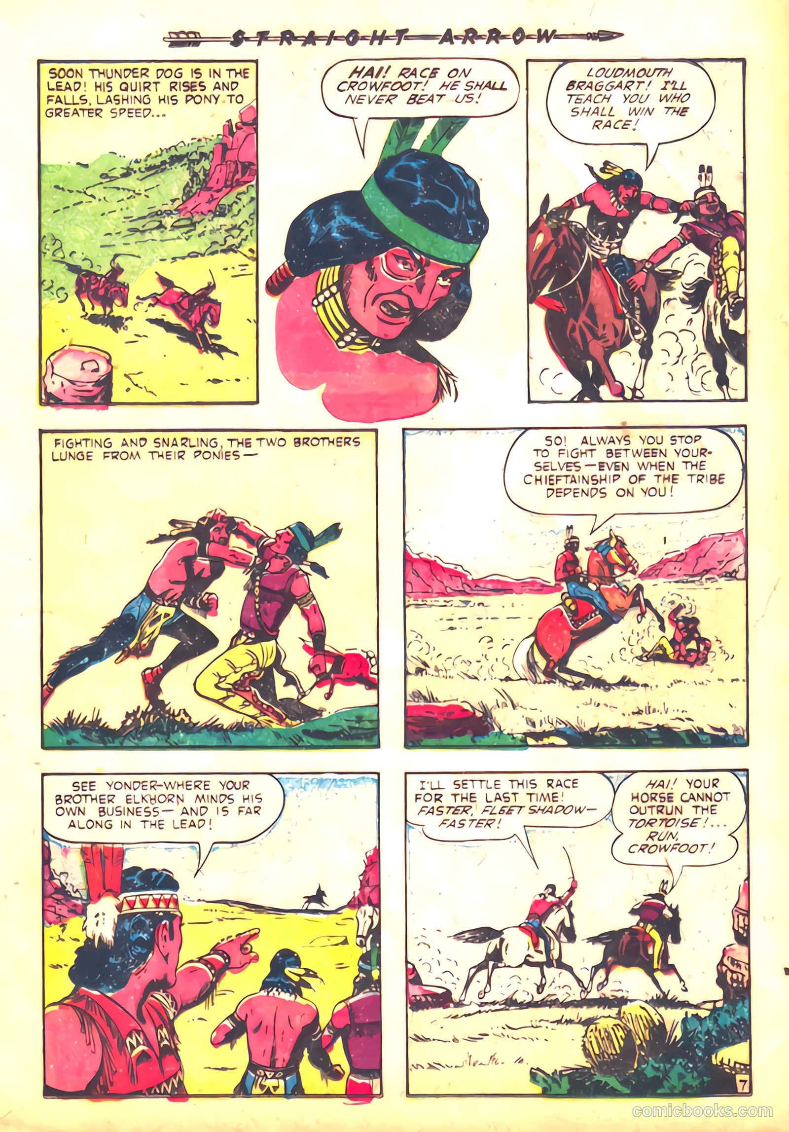 Straight Arrow #26 (1952) — page 9 of 36