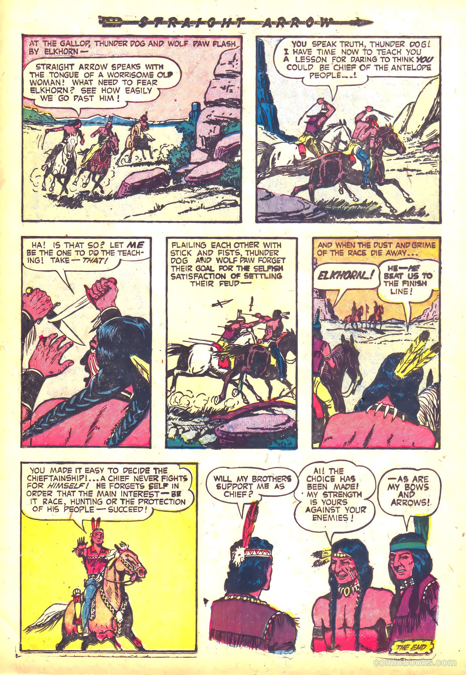 Straight Arrow #26 (1952) — page 10 of 36
