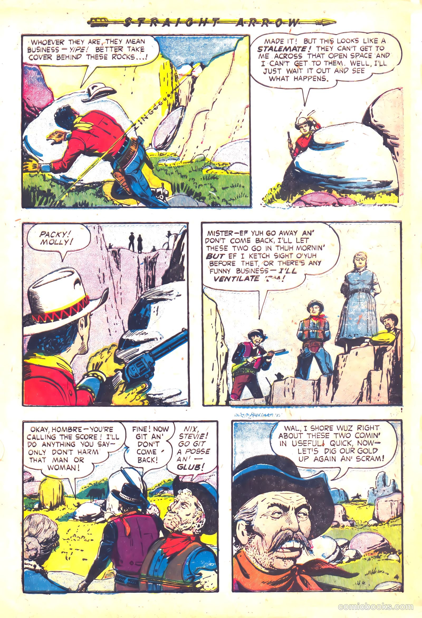 Straight Arrow #26 (1952) — page 22 of 36