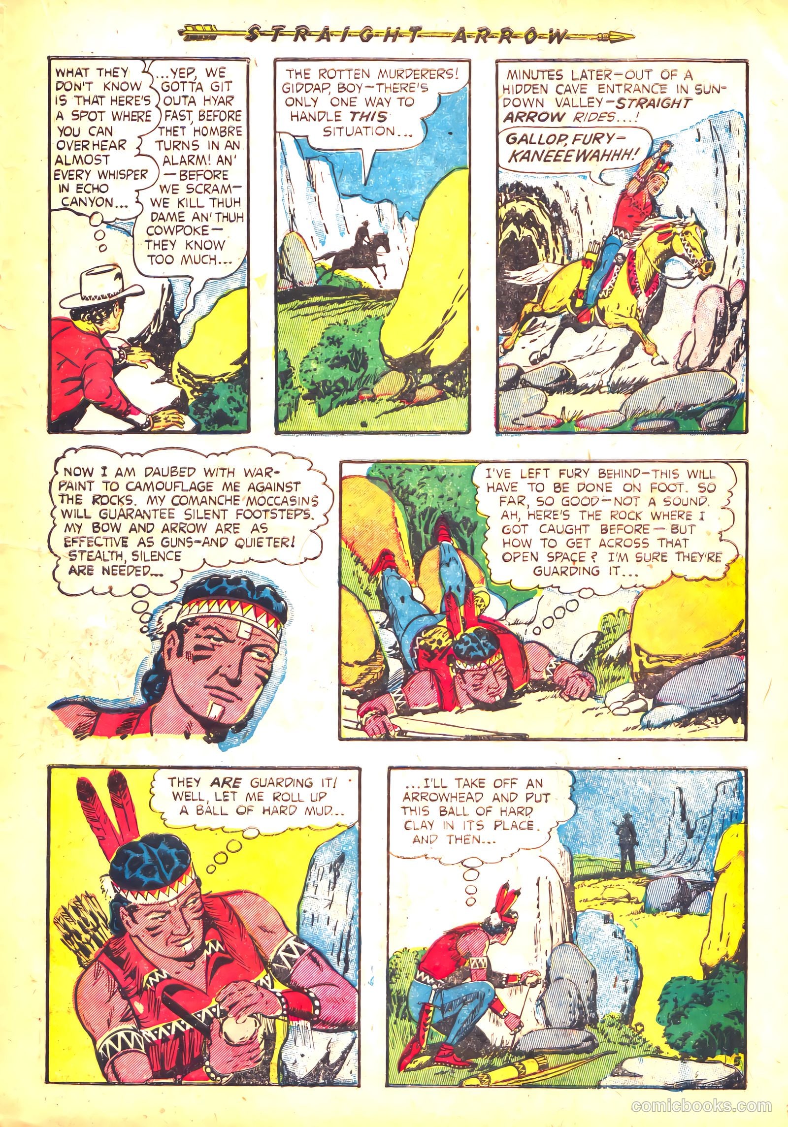 Straight Arrow #26 (1952) — page 23 of 36