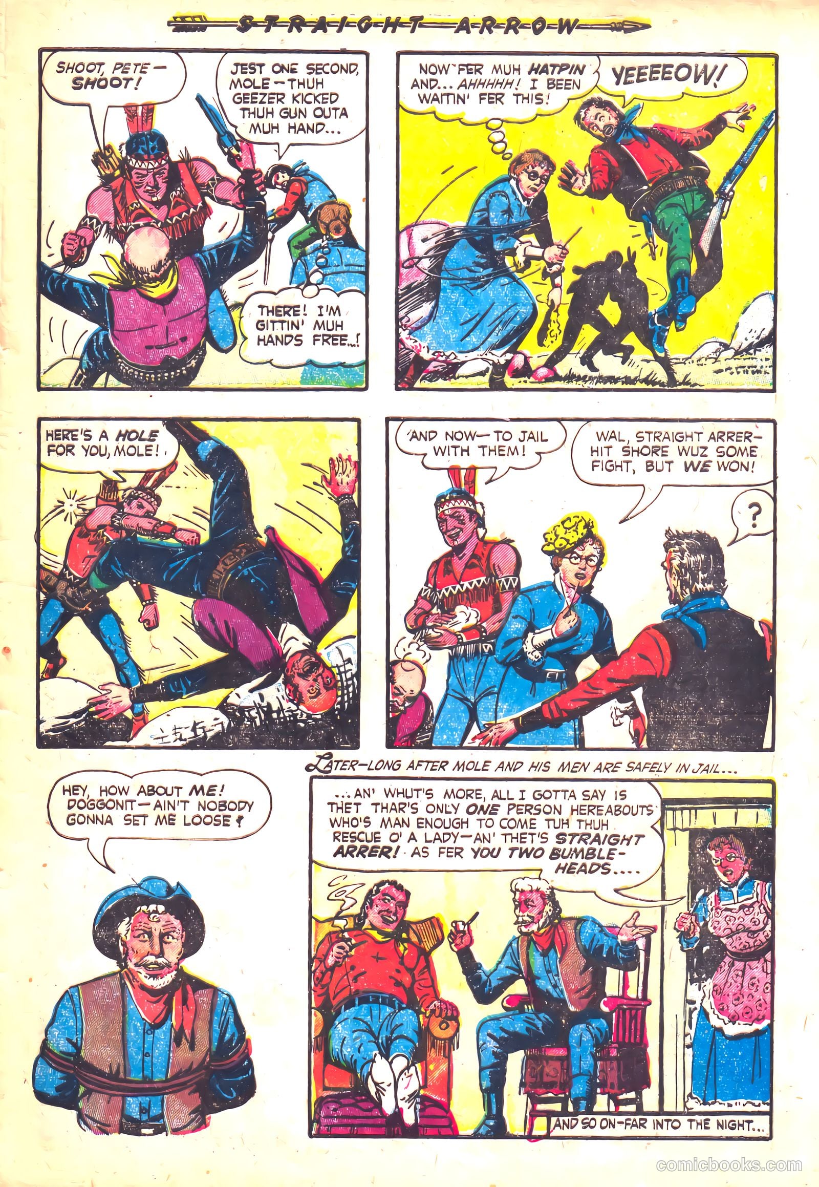 Straight Arrow #26 (1952) — page 25 of 36