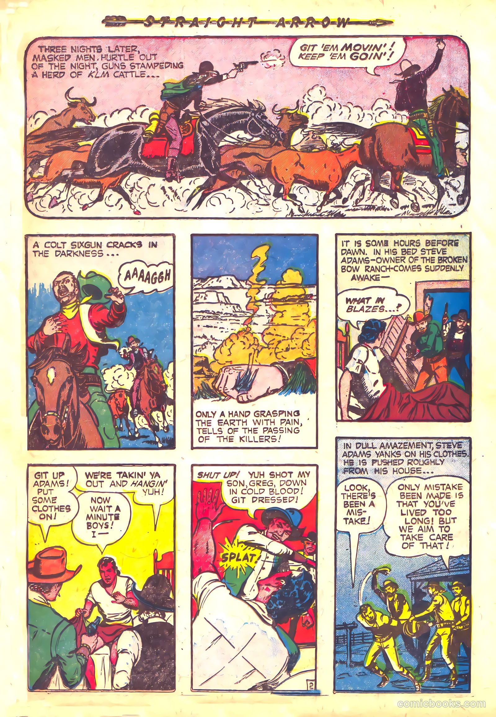 Straight Arrow #26 (1952) — page 27 of 36