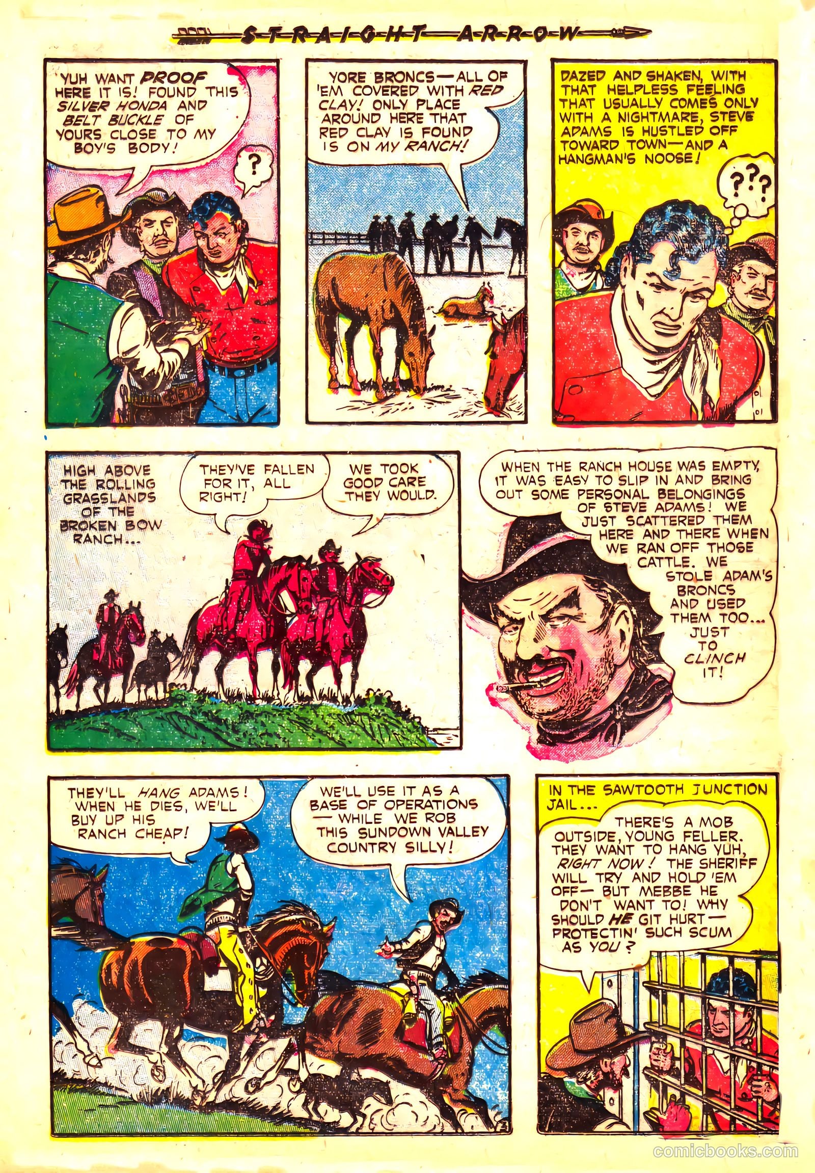 Straight Arrow #26 (1952) — page 28 of 36