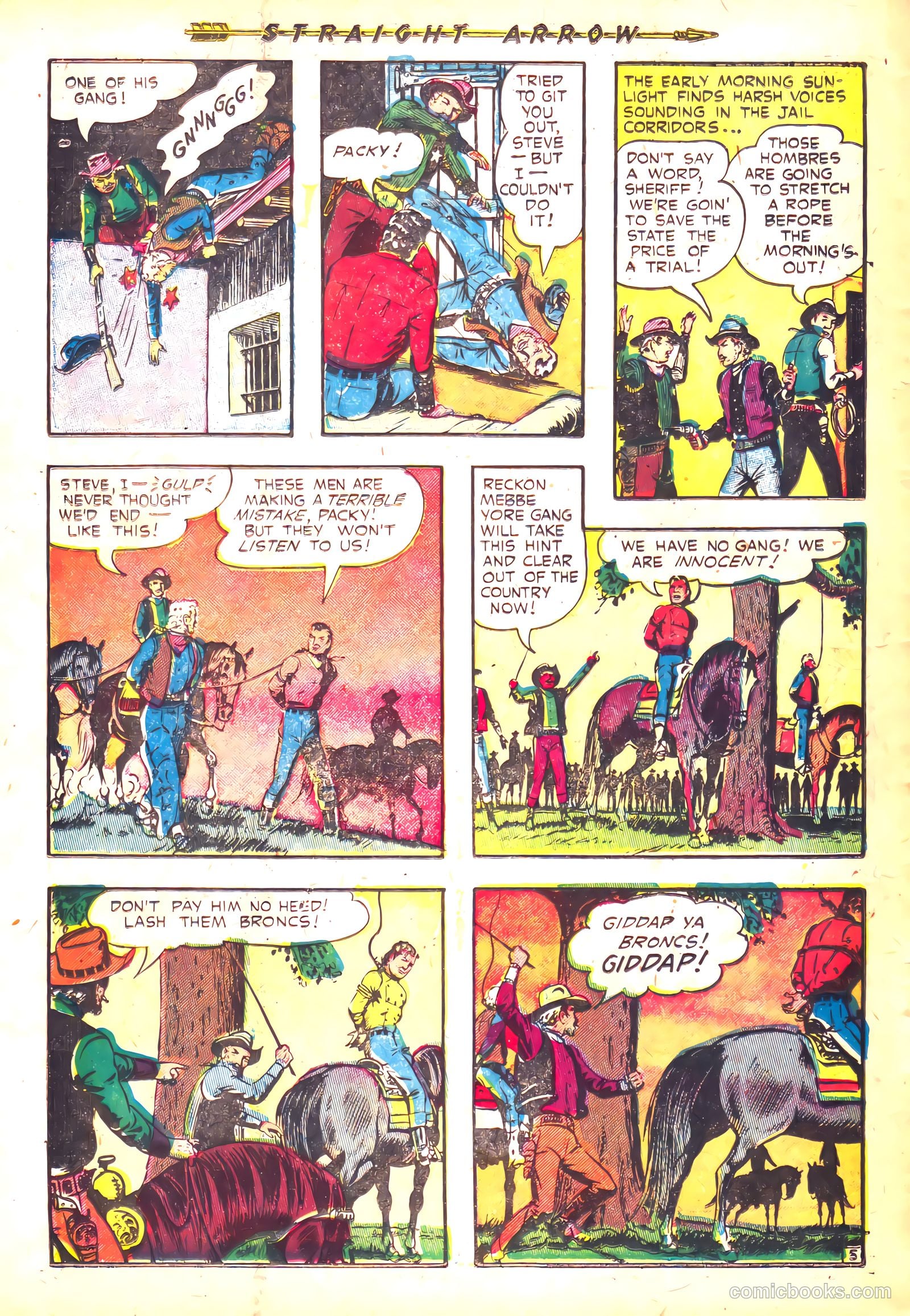 Straight Arrow #26 (1952) — page 30 of 36
