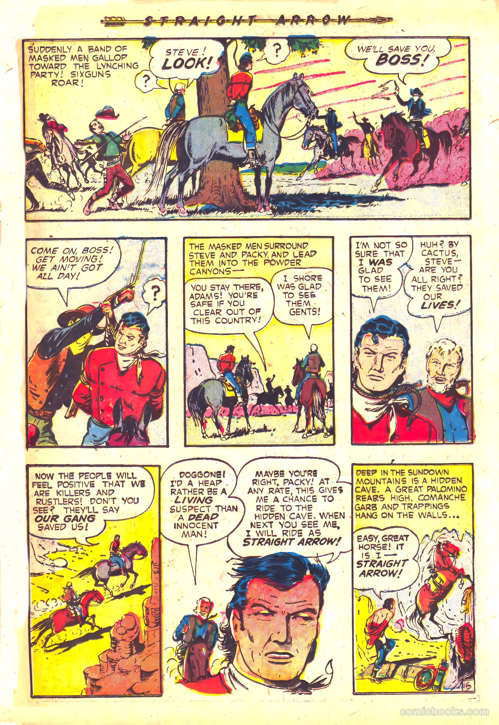 Straight Arrow #26 (1952) — page 31 of 36