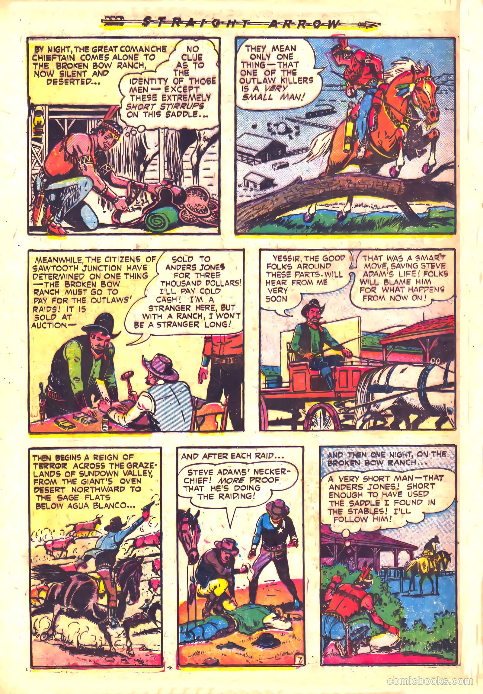 Straight Arrow #26 (1952) — page 32 of 36