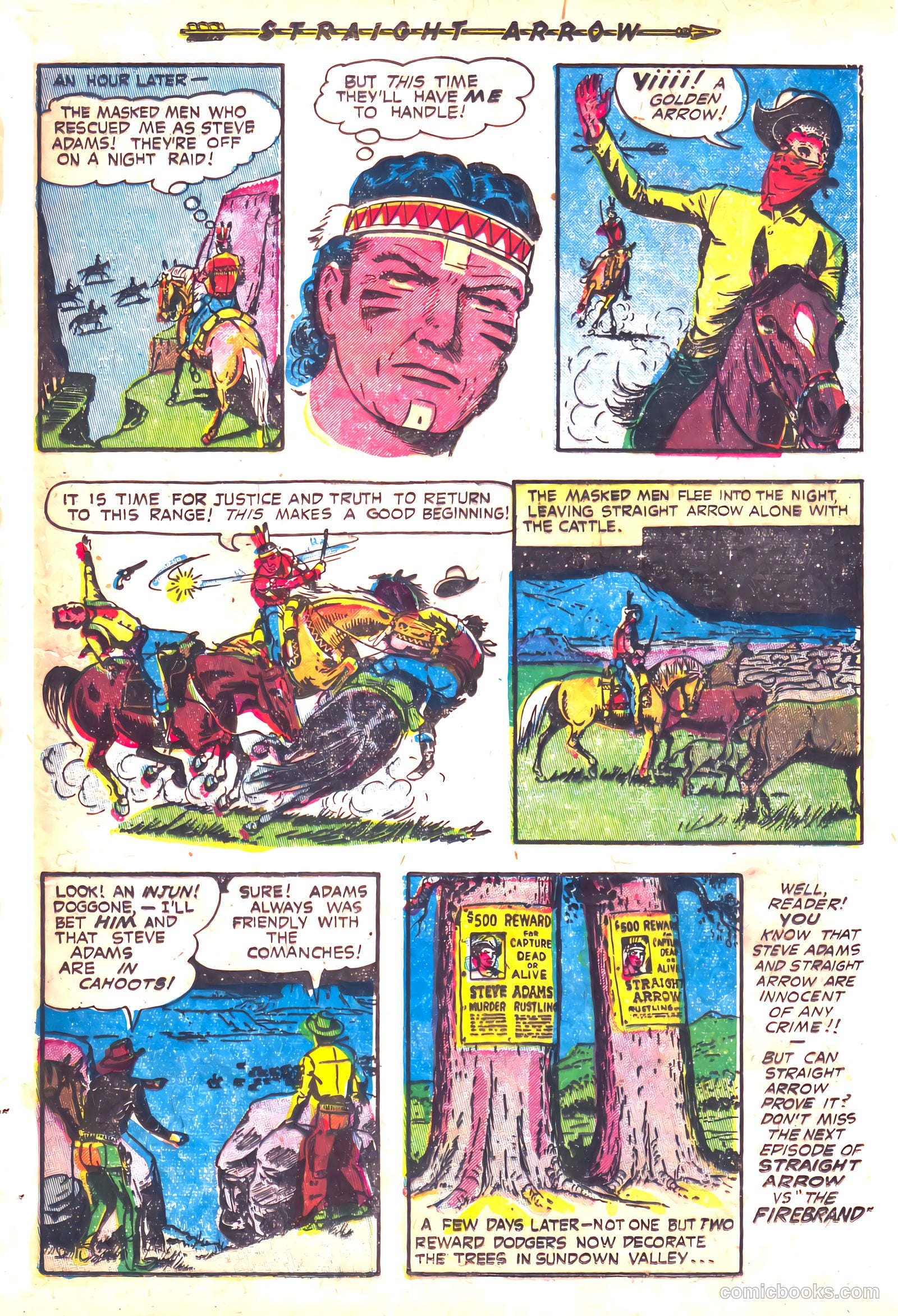 Straight Arrow #26 (1952) — page 33 of 36