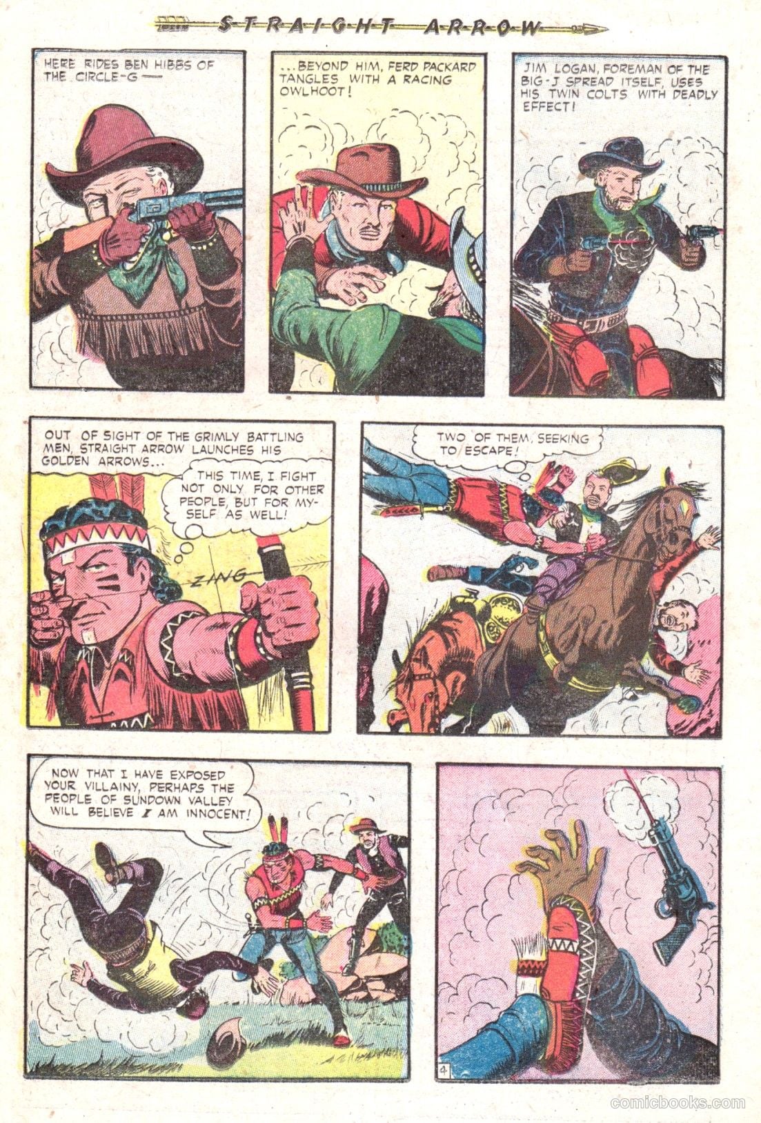 Straight Arrow #27 (1952) — page 6 of 36