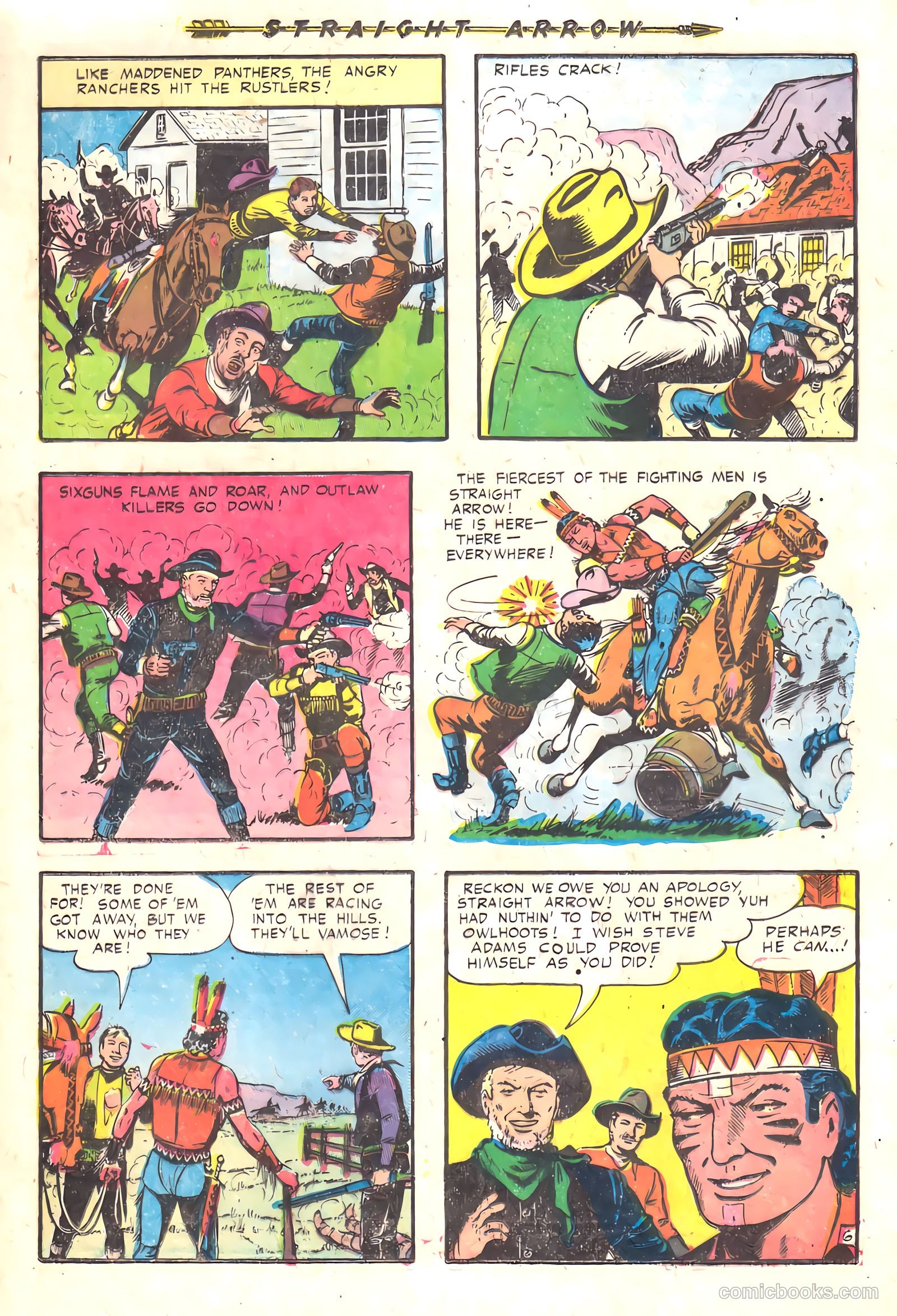Straight Arrow #27 (1952) — page 8 of 36