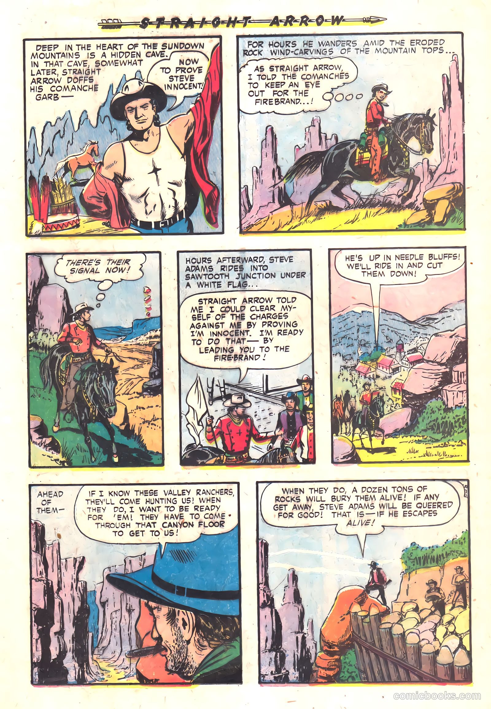 Straight Arrow #27 (1952) — page 9 of 36