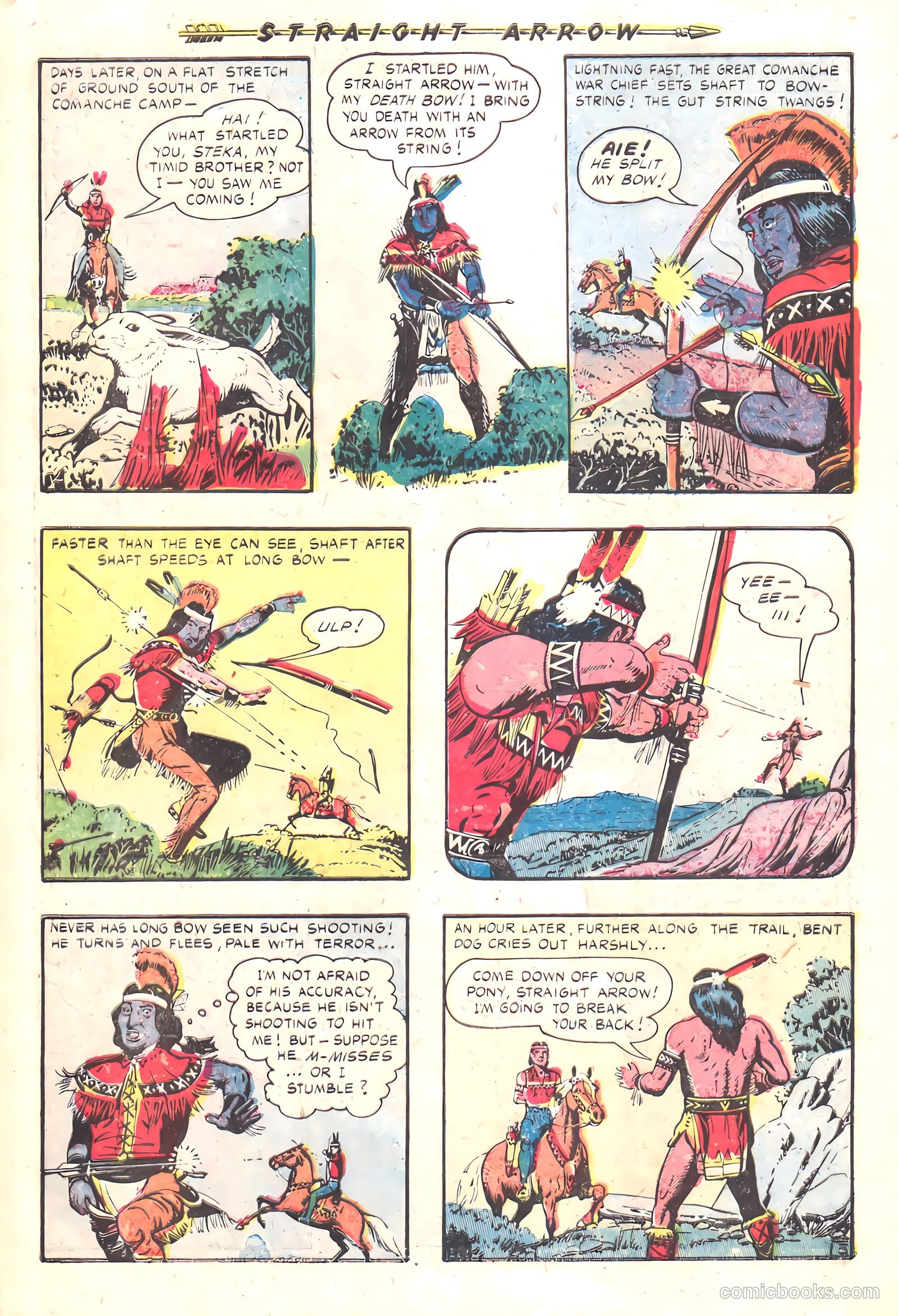 Straight Arrow #27 (1952) — page 14 of 36