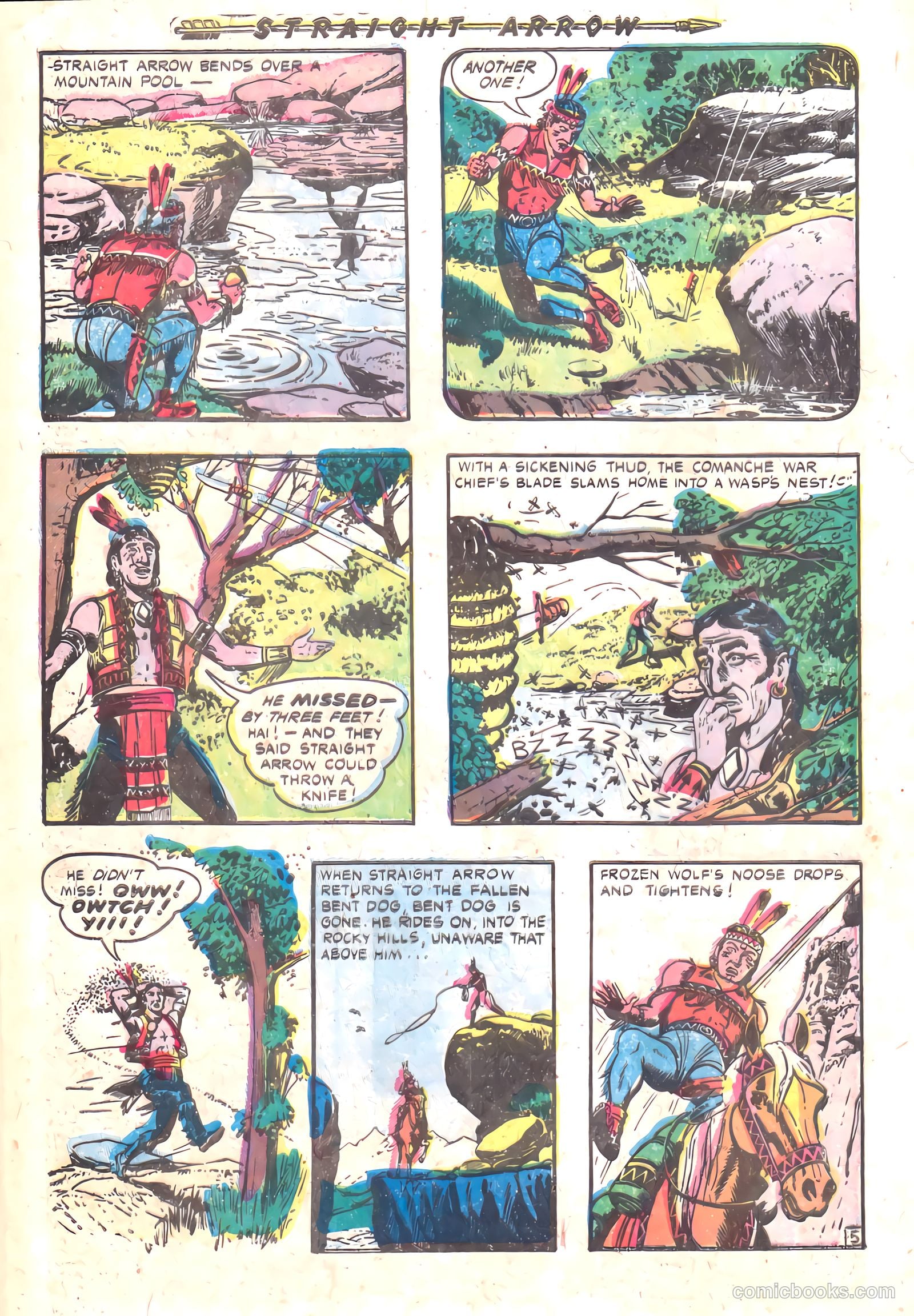Straight Arrow #27 (1952) — page 16 of 36