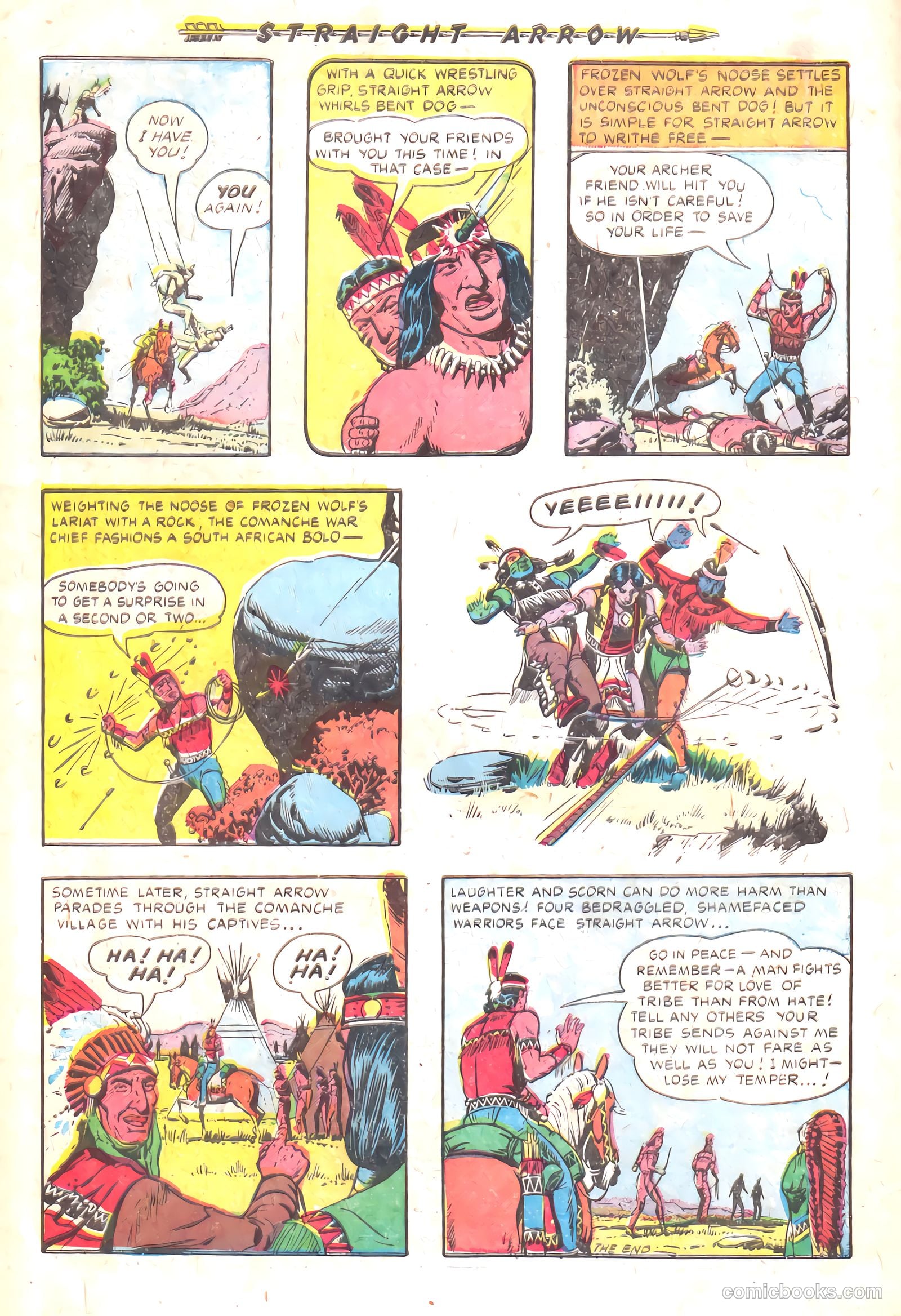 Straight Arrow #27 (1952) — page 18 of 36
