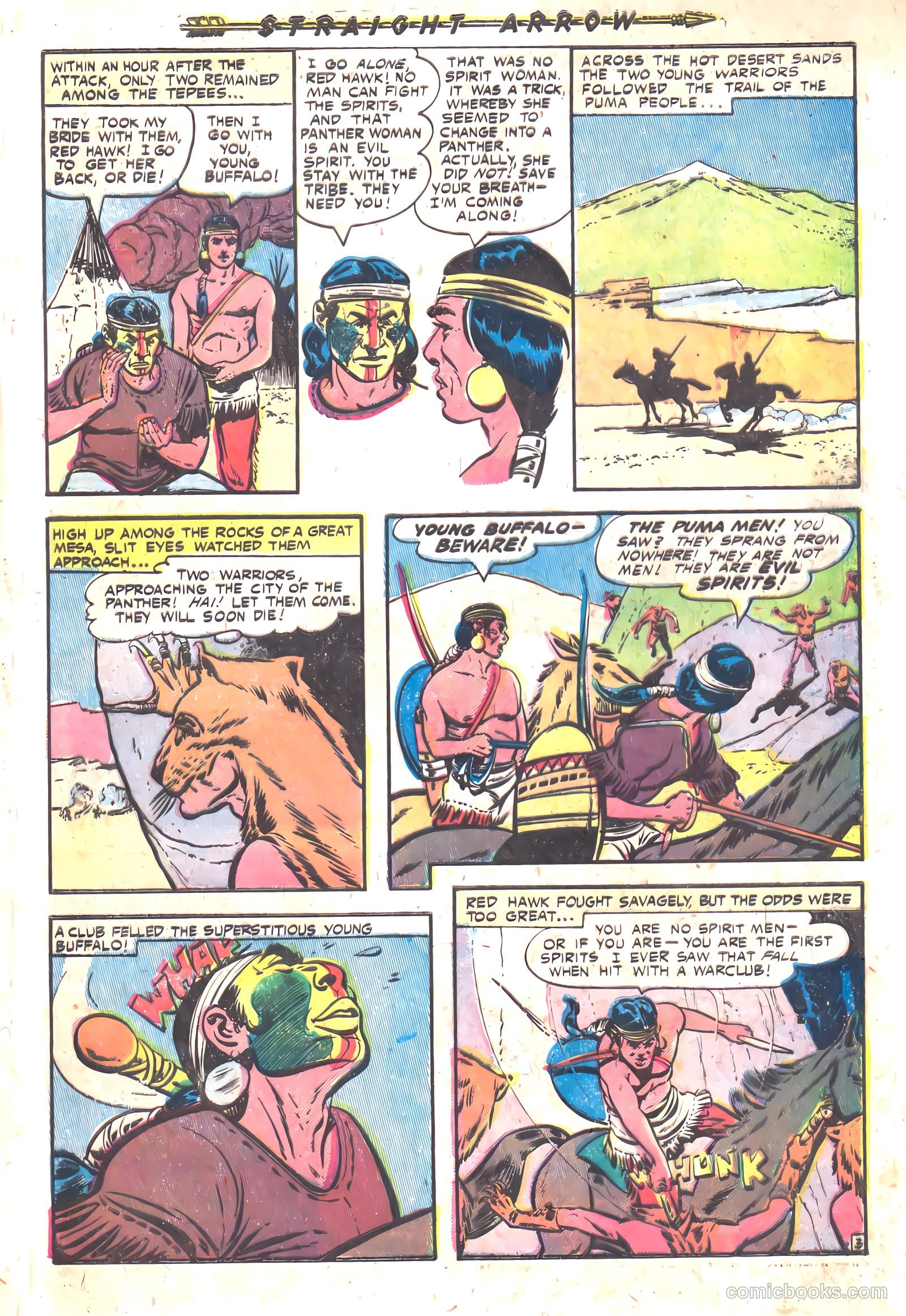 Straight Arrow #27 (1952) — page 21 of 36
