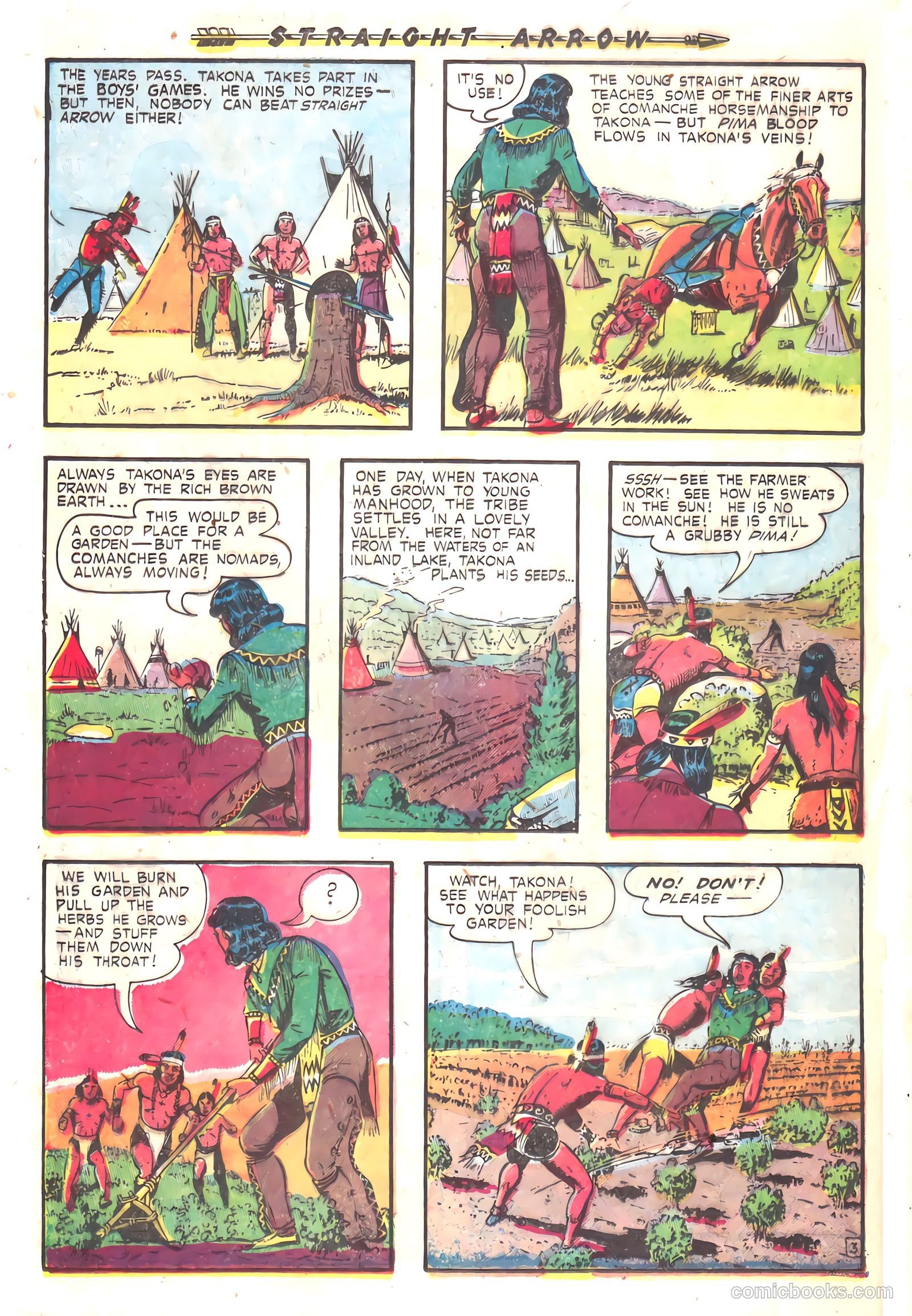 Straight Arrow #27 (1952) — page 28 of 36