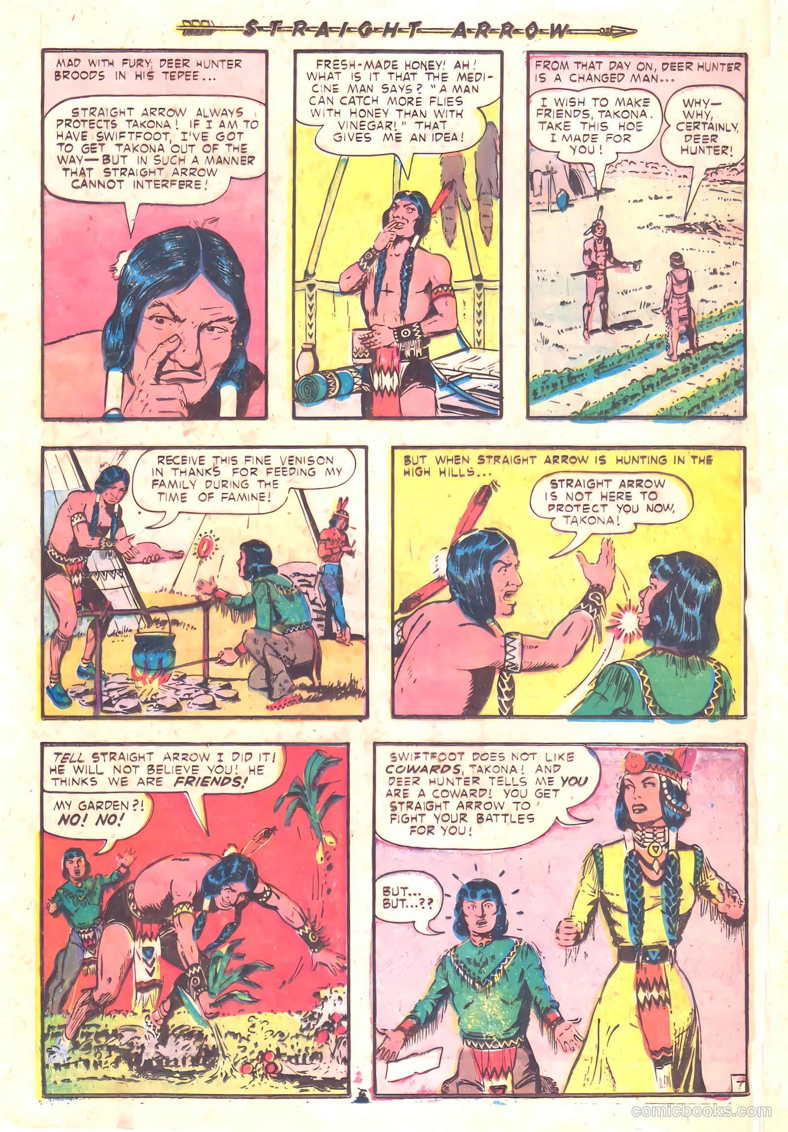 Straight Arrow #27 (1952) — page 32 of 36