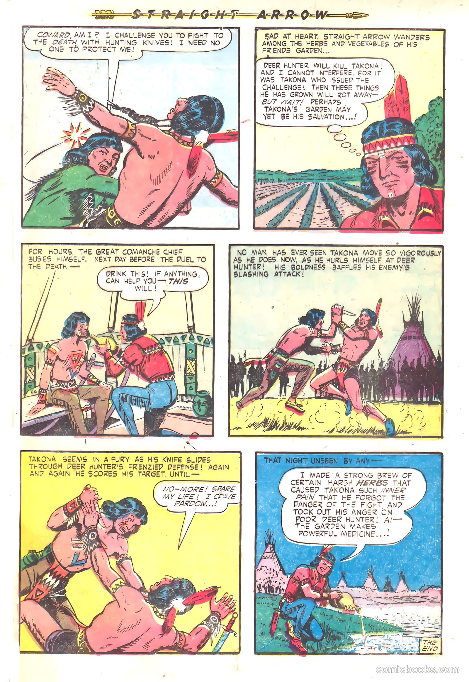 Straight Arrow #27 (1952) — page 33 of 36
