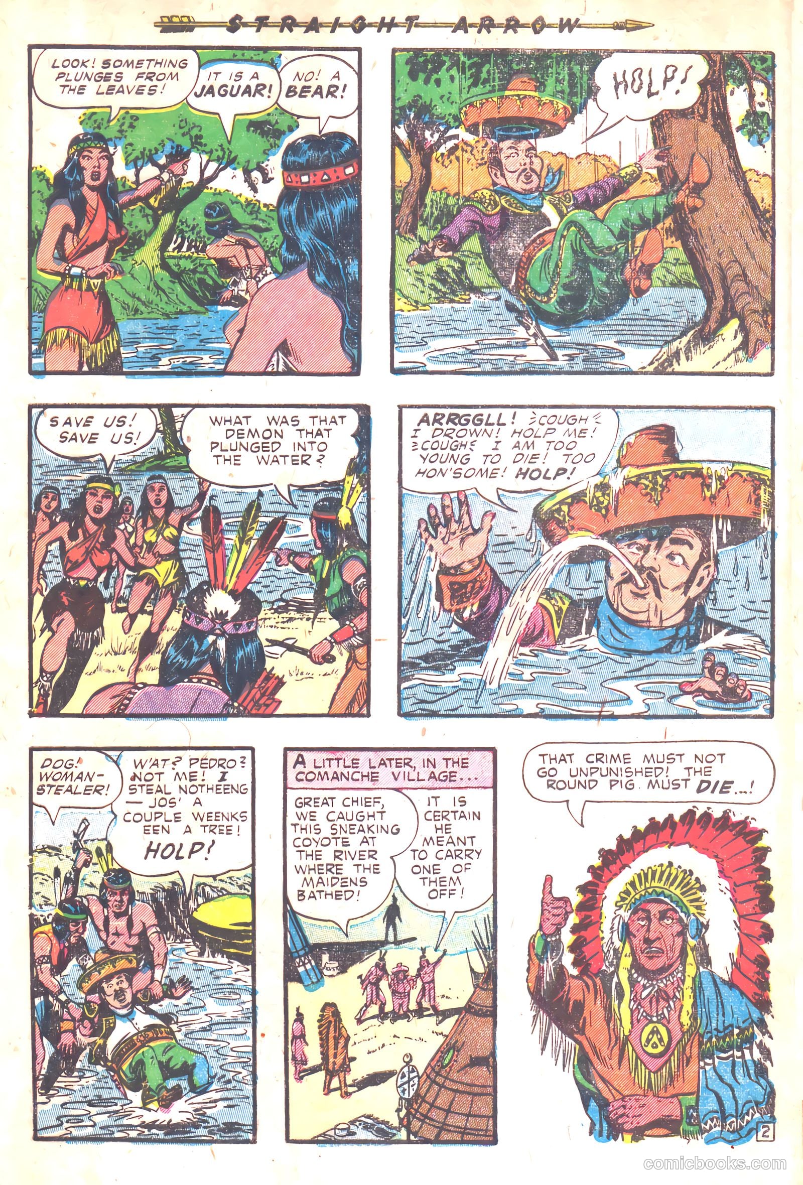 Straight Arrow #28 (1953) — page 4 of 36