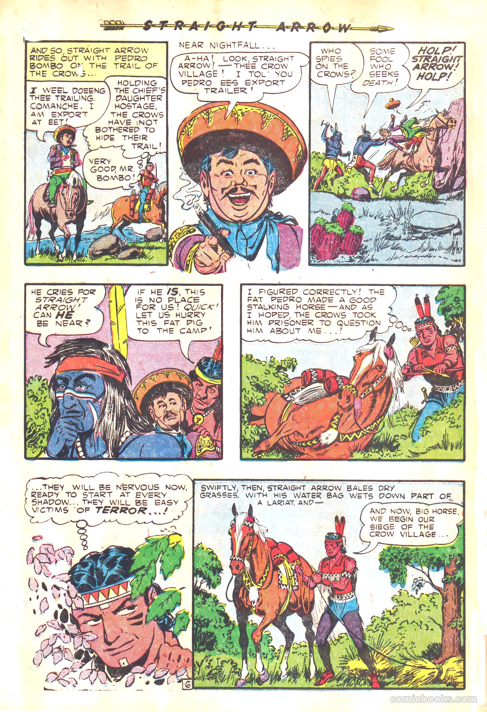 Straight Arrow #28 (1953) — page 8 of 36