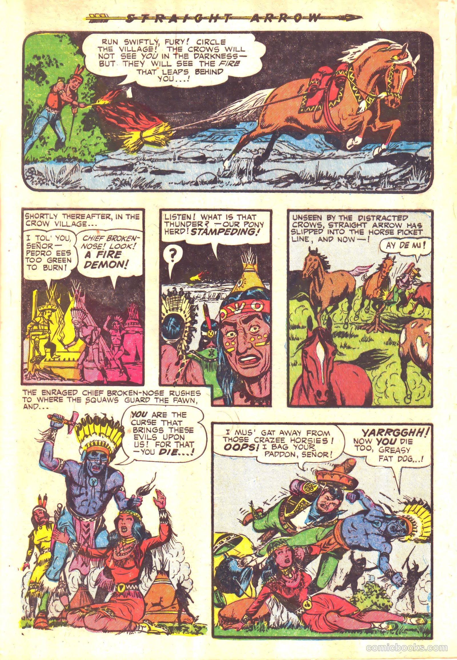 Straight Arrow #28 (1953) — page 9 of 36