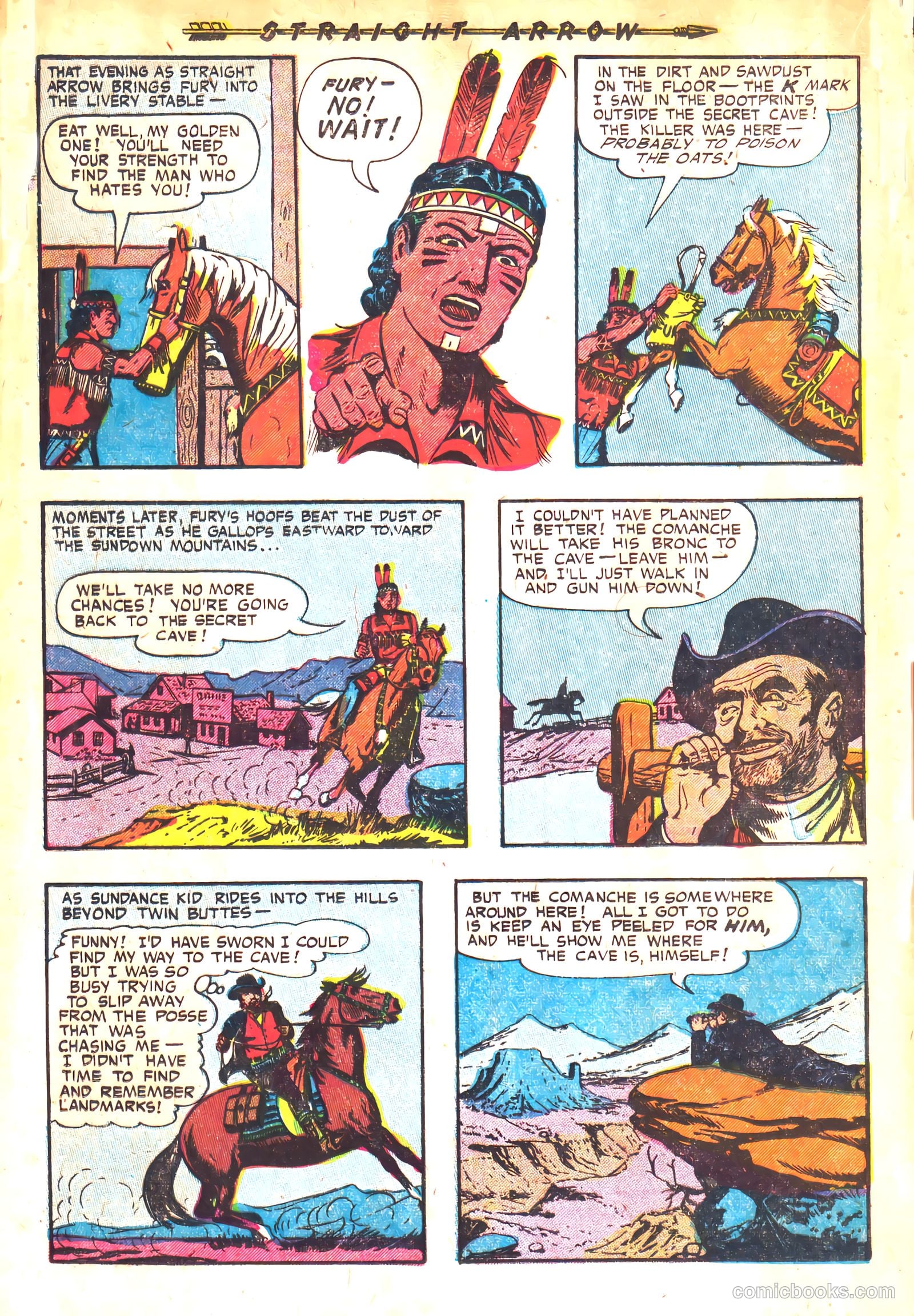 Straight Arrow #28 (1953) — page 16 of 36