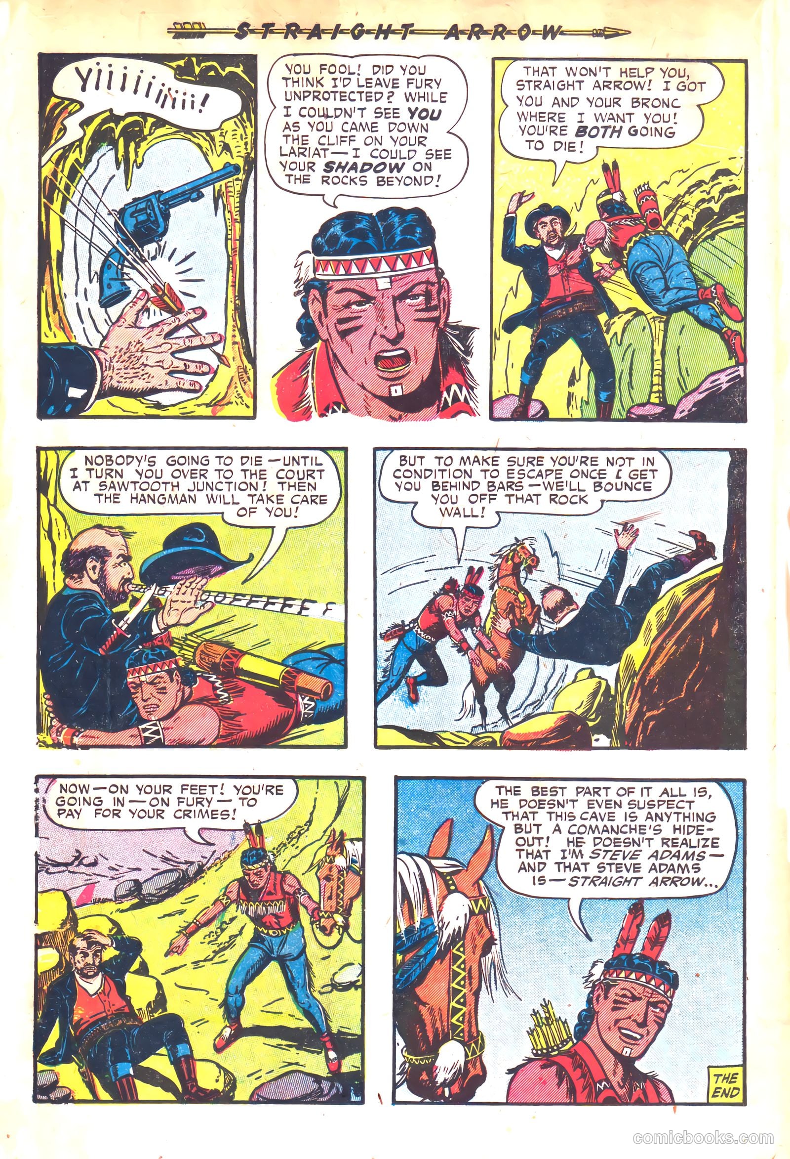 Straight Arrow #28 (1953) — page 18 of 36