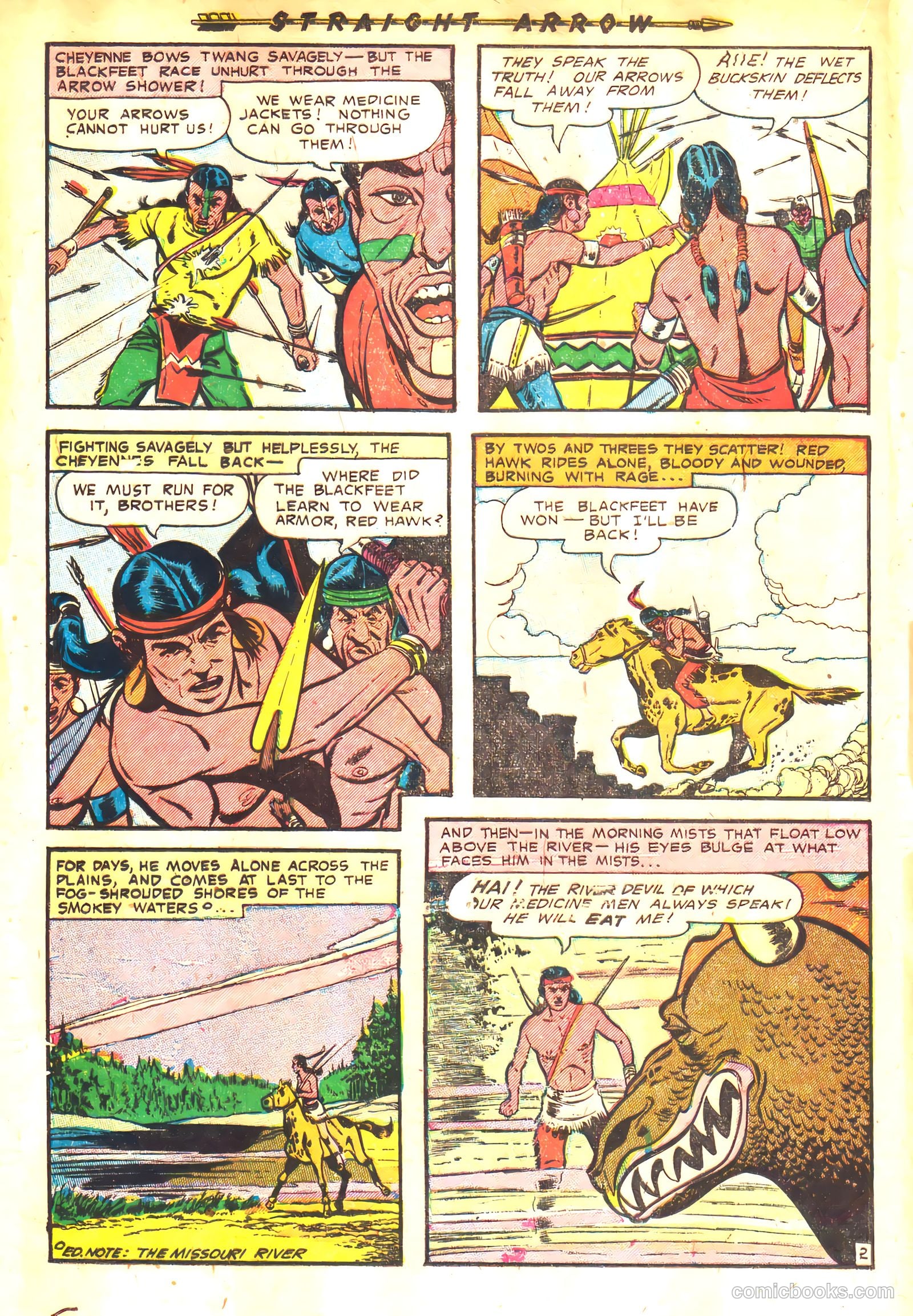 Straight Arrow #28 (1953) — page 20 of 36