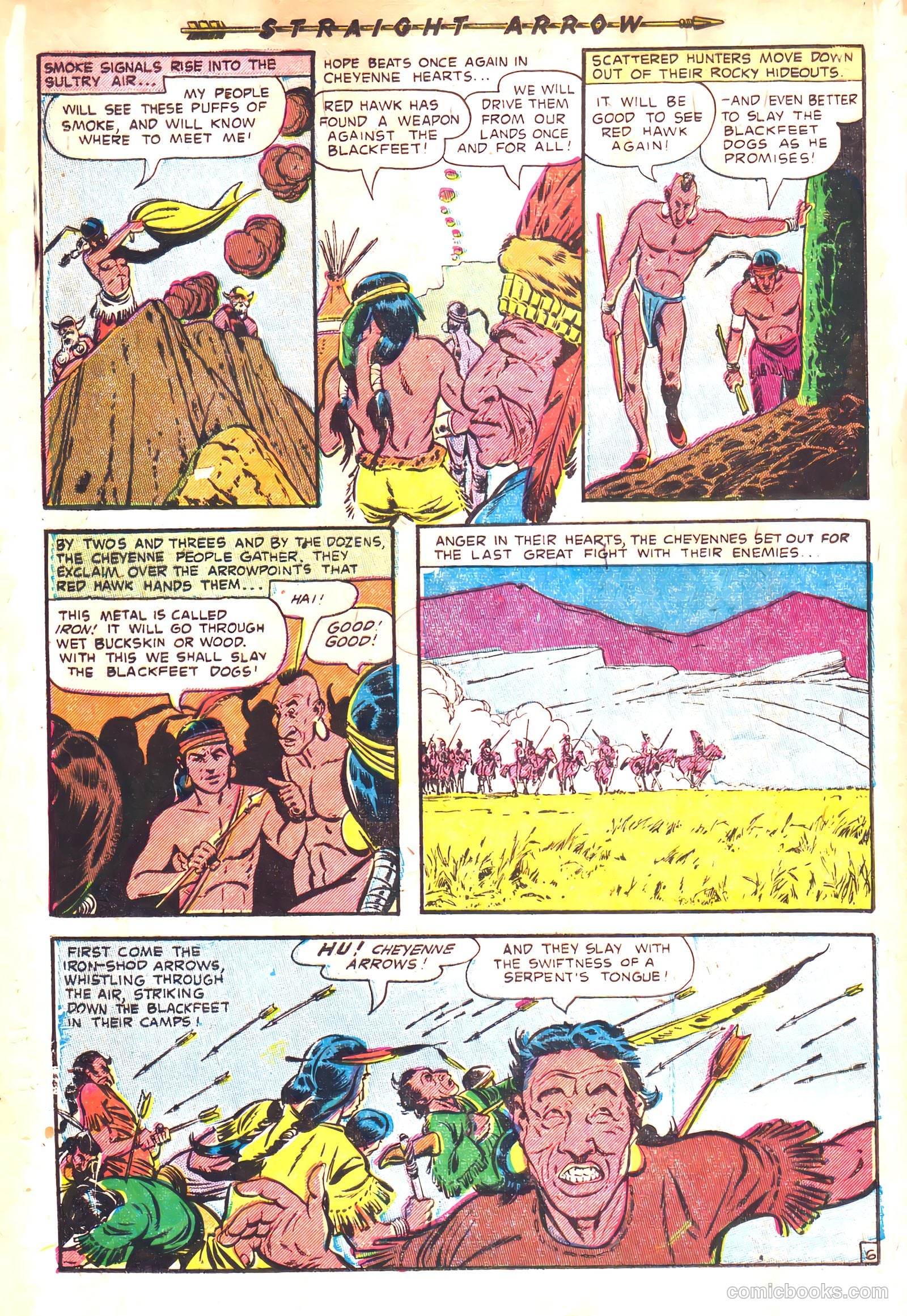 Straight Arrow #28 (1953) — page 24 of 36