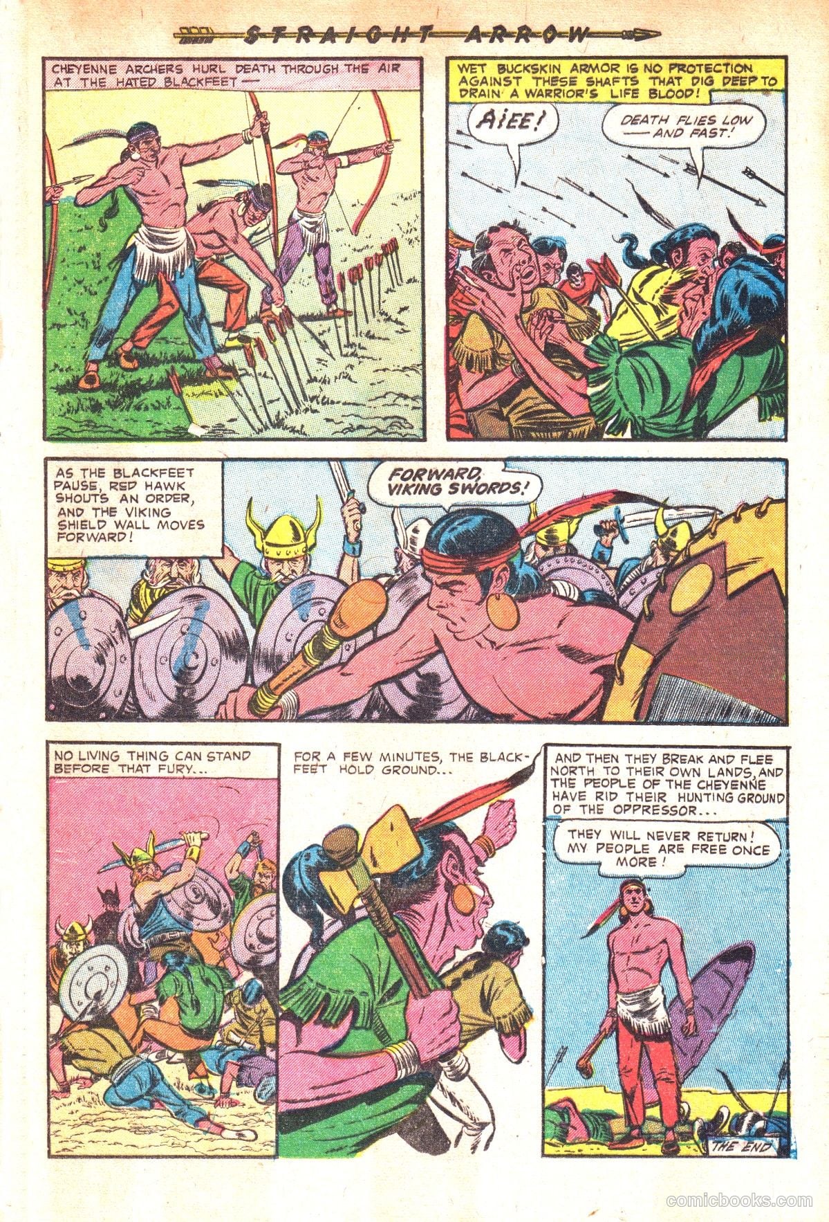 Straight Arrow #28 (1953) — page 25 of 36