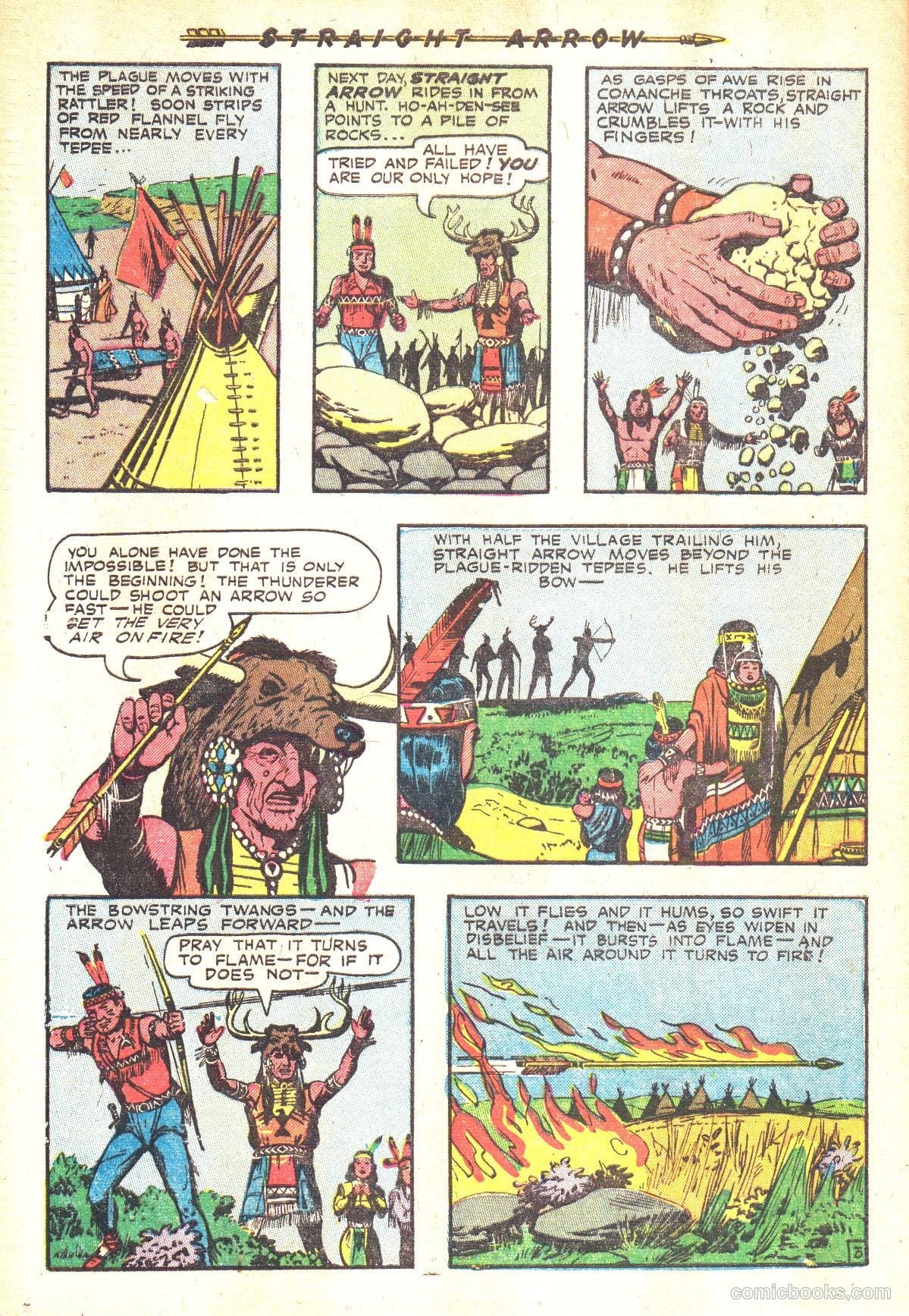 Straight Arrow #28 (1953) — page 28 of 36