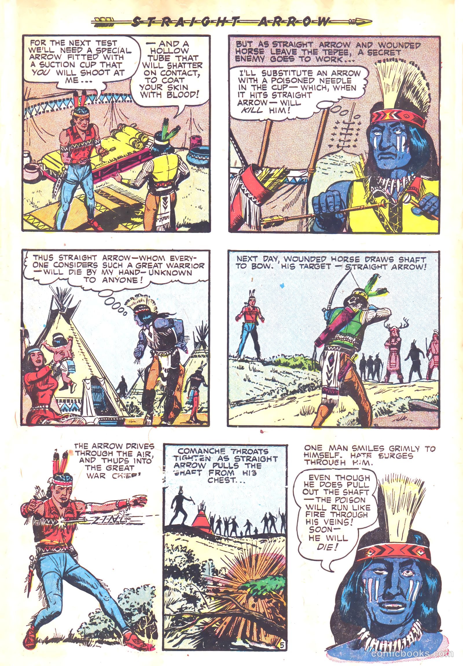 Straight Arrow #28 (1953) — page 30 of 36