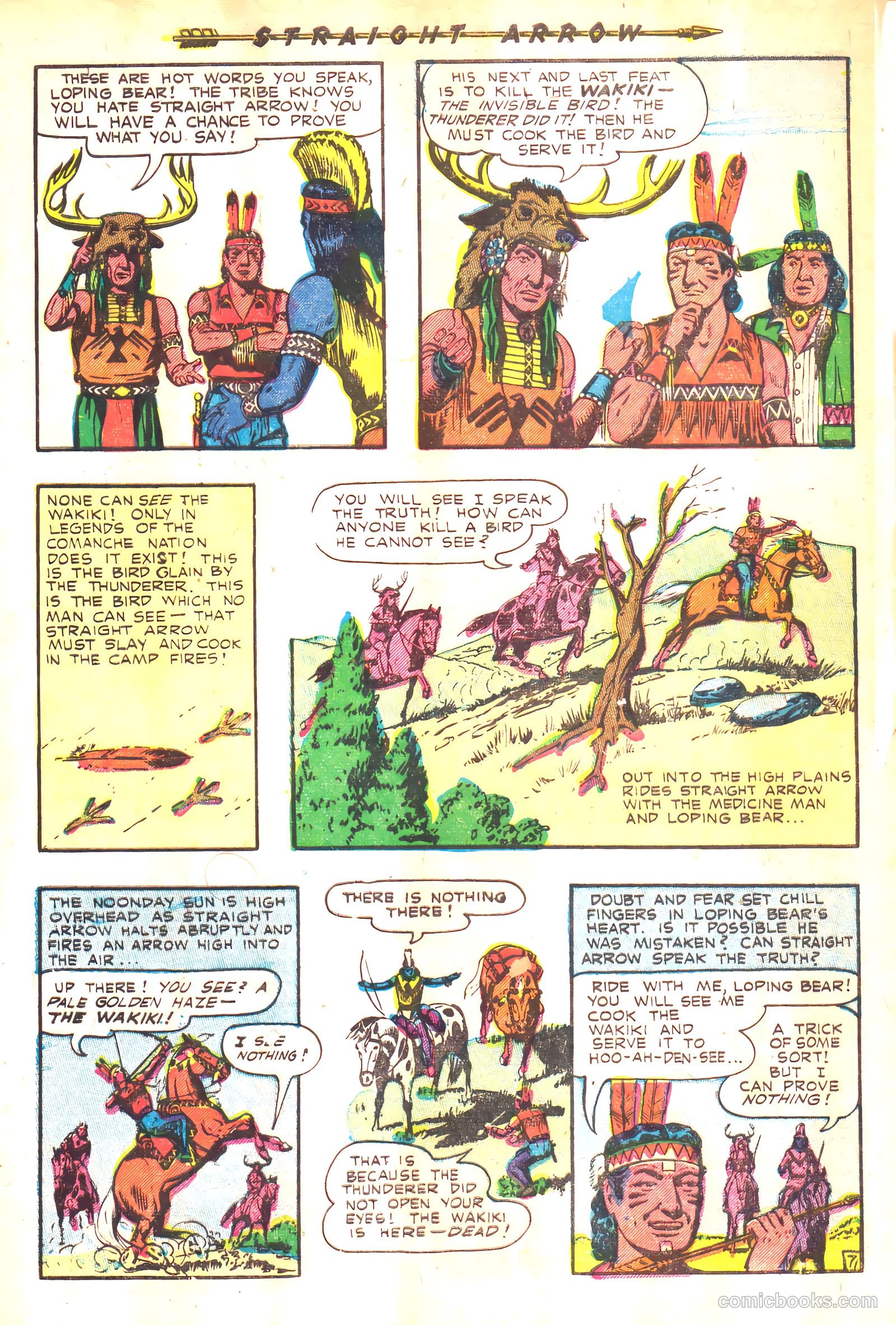 Straight Arrow #28 (1953) — page 32 of 36