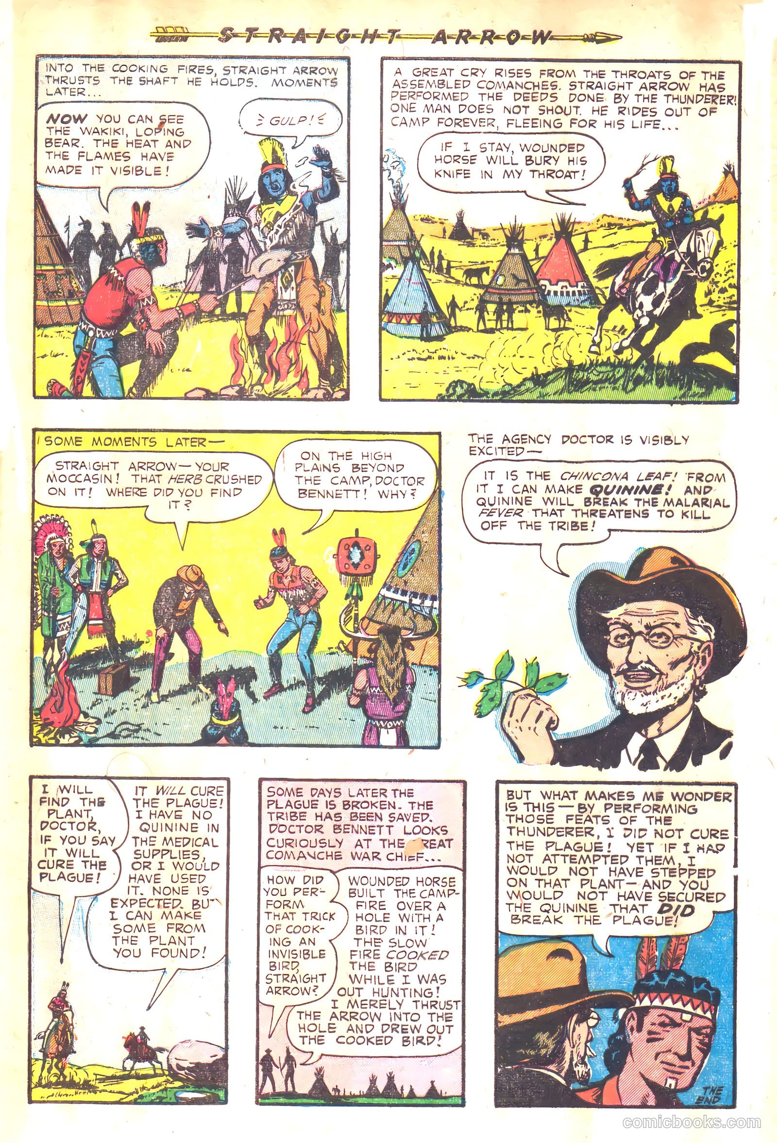 Straight Arrow #28 (1953) — page 33 of 36