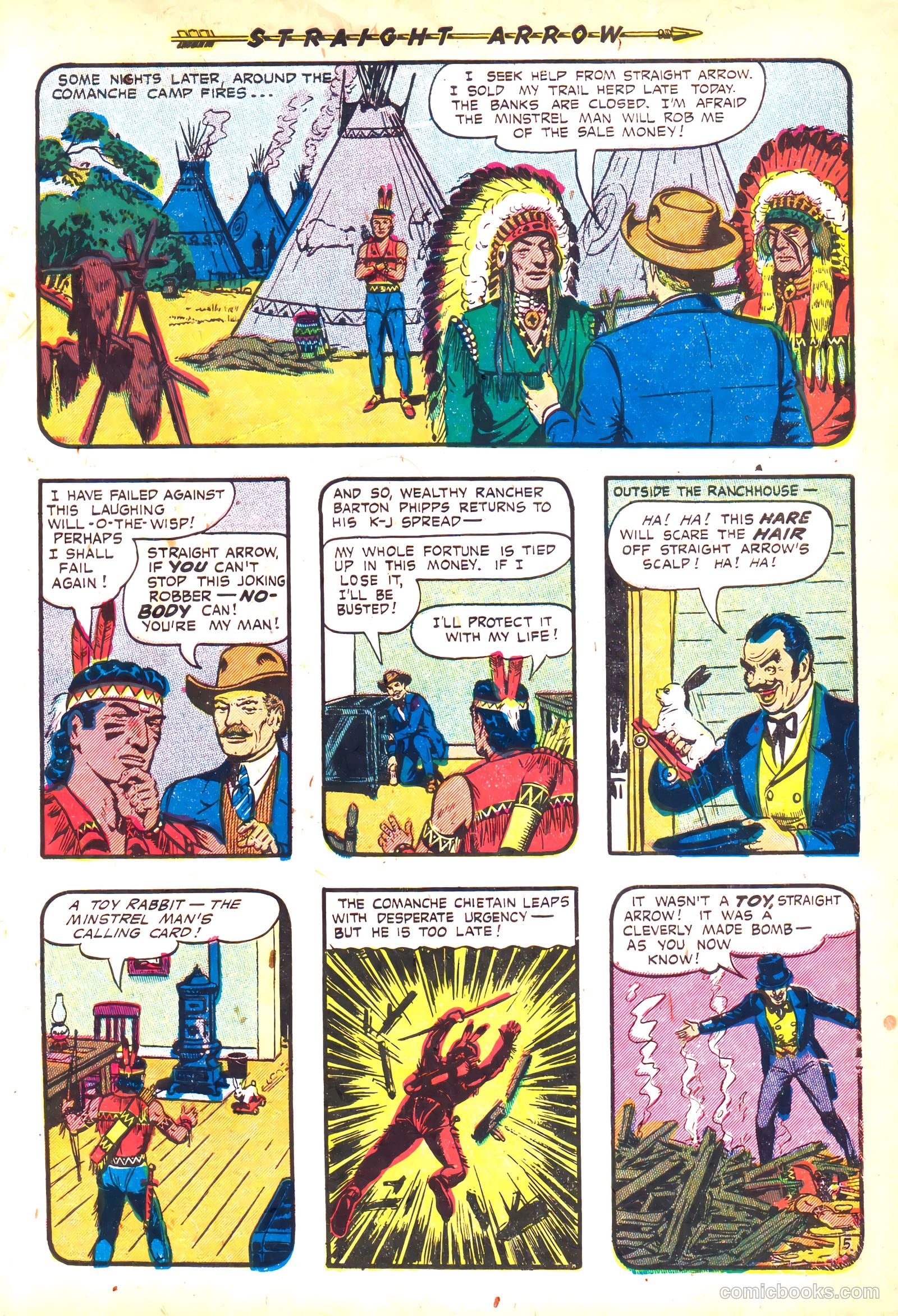Straight Arrow #29 (1953) — page 7 of 36