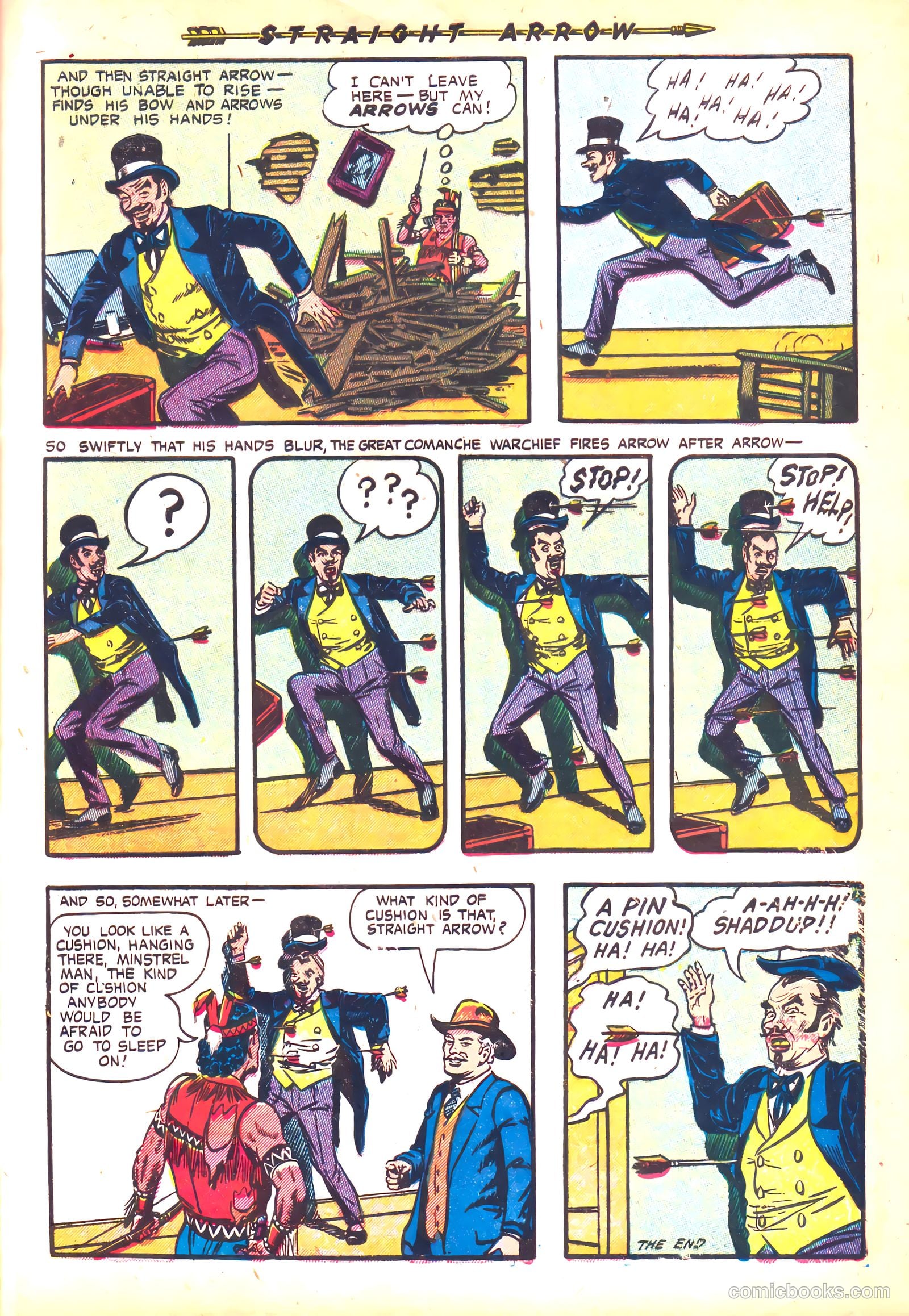 Straight Arrow #29 (1953) — page 9 of 36