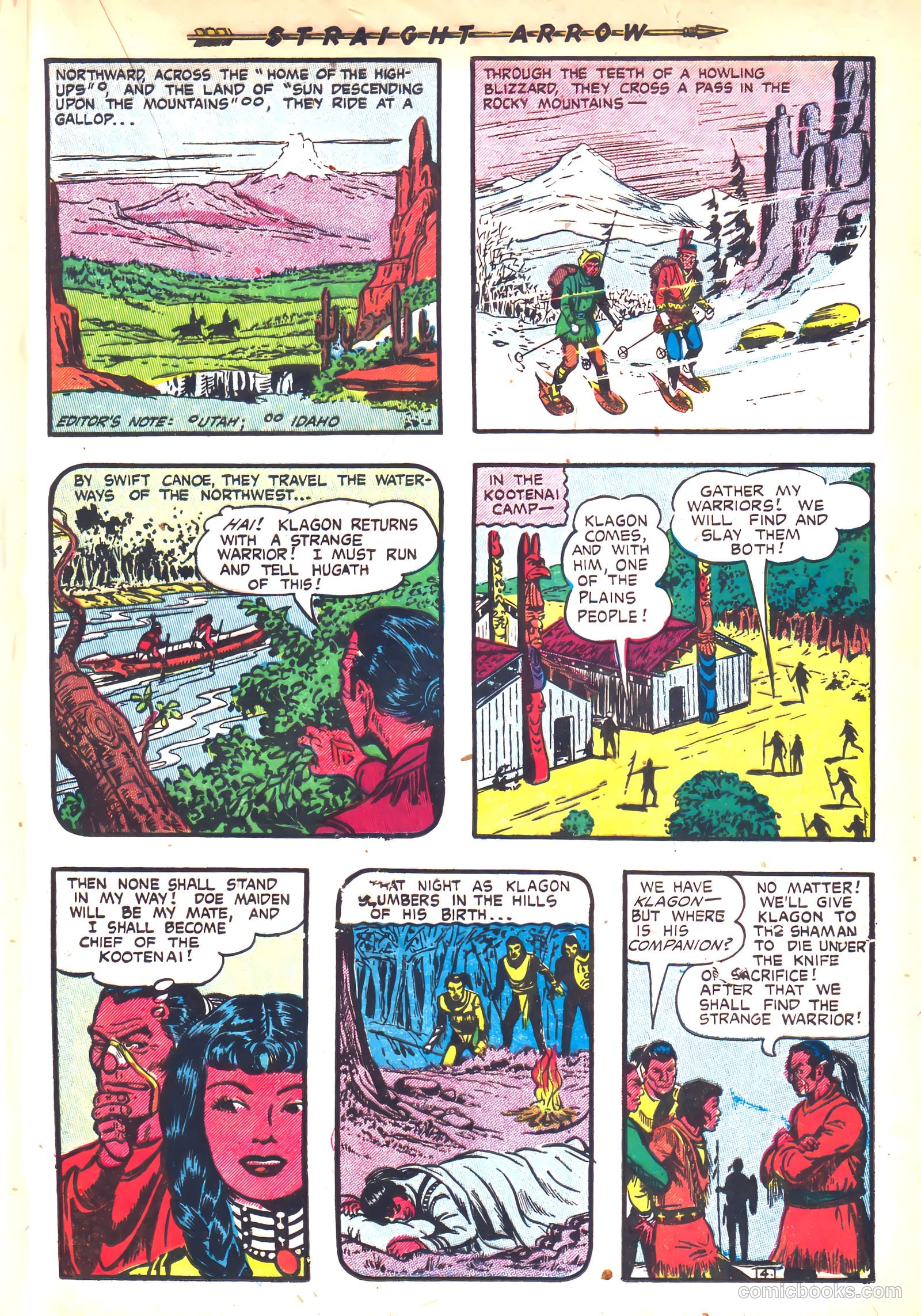Straight Arrow #29 (1953) — page 21 of 36