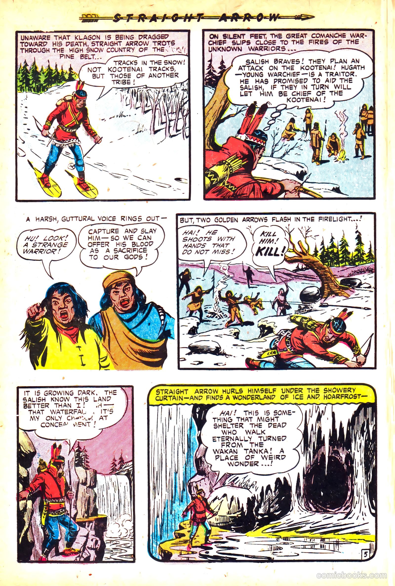 Straight Arrow #29 (1953) — page 22 of 36