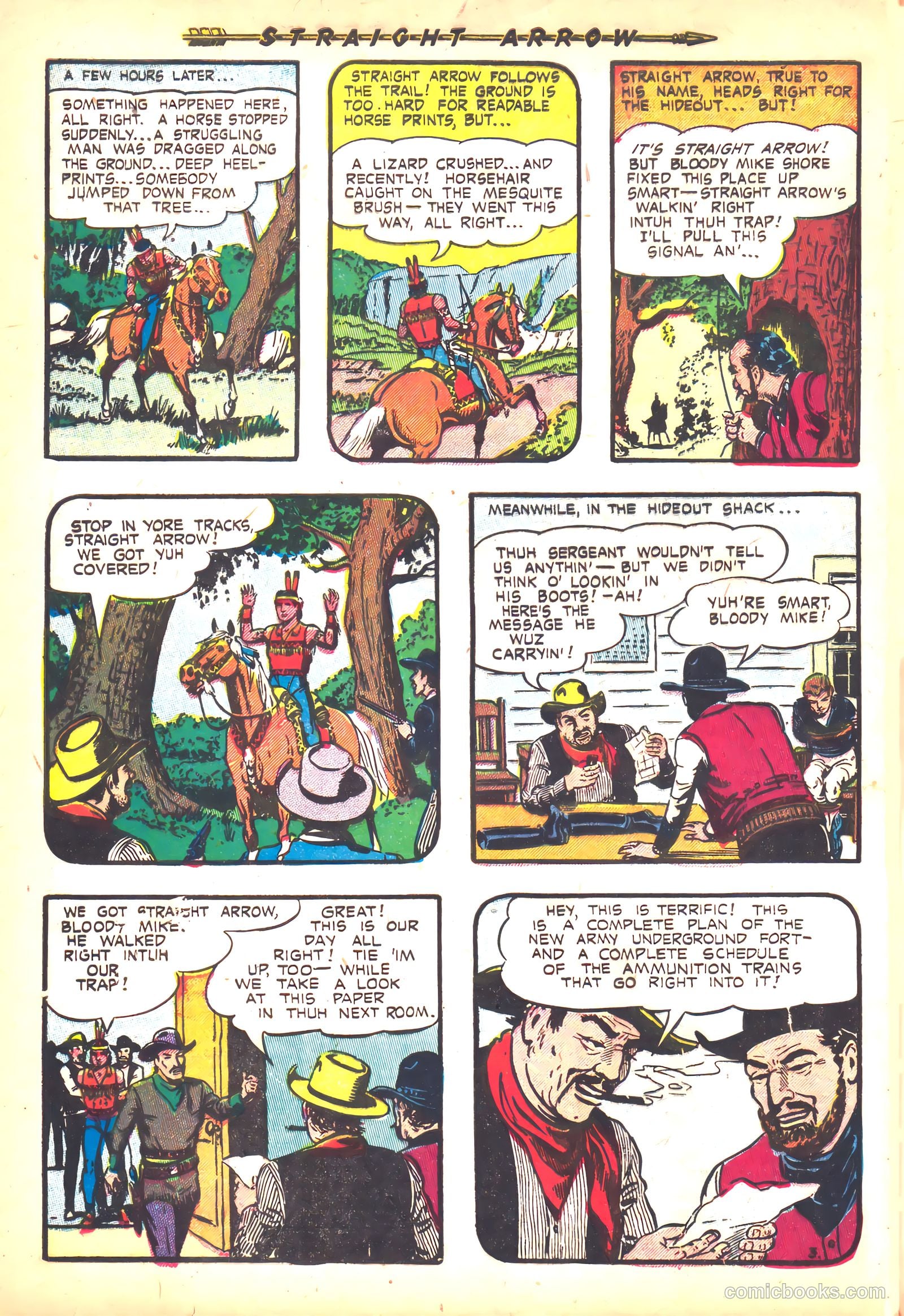 Straight Arrow #29 (1953) — page 28 of 36