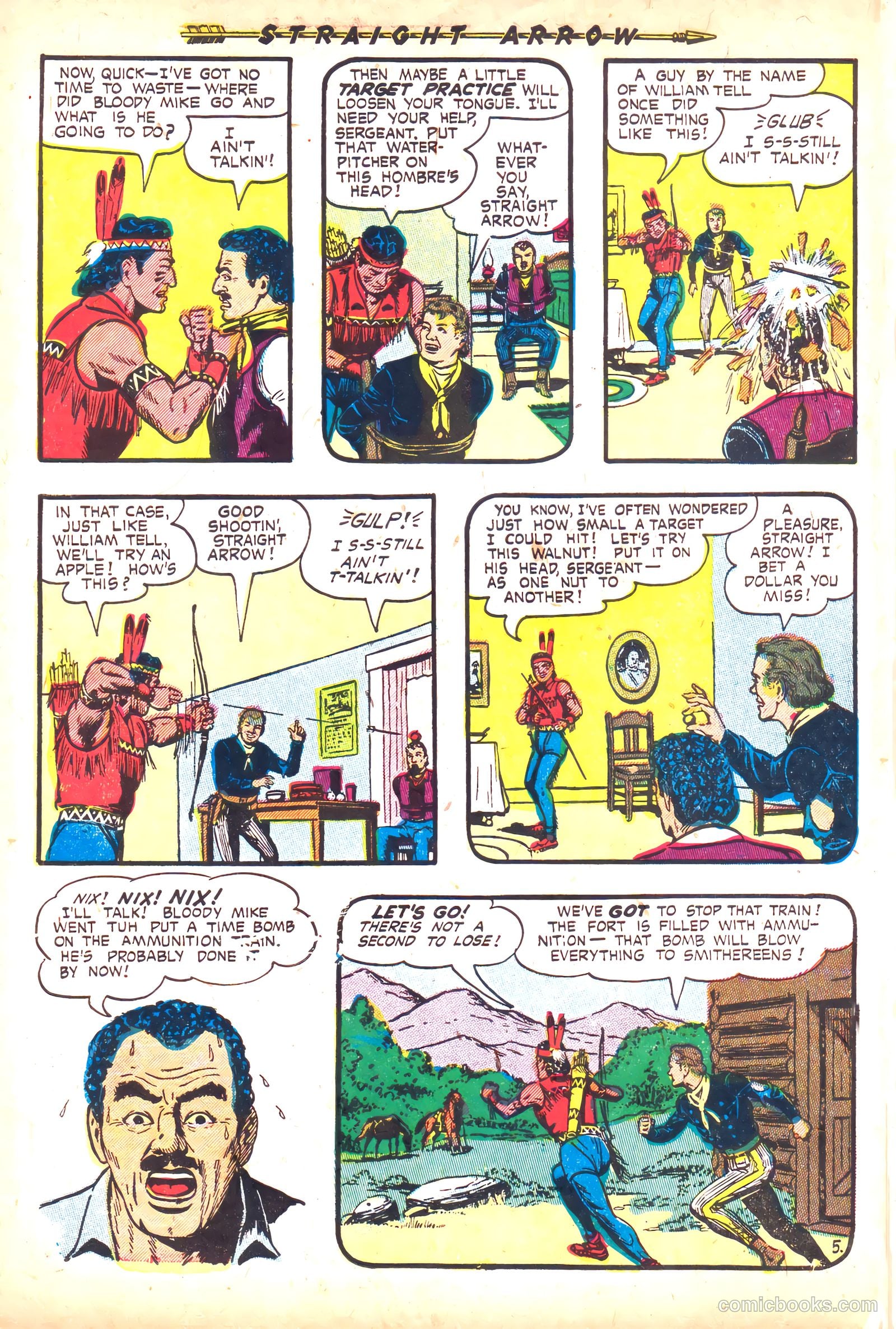 Straight Arrow #29 (1953) — page 30 of 36
